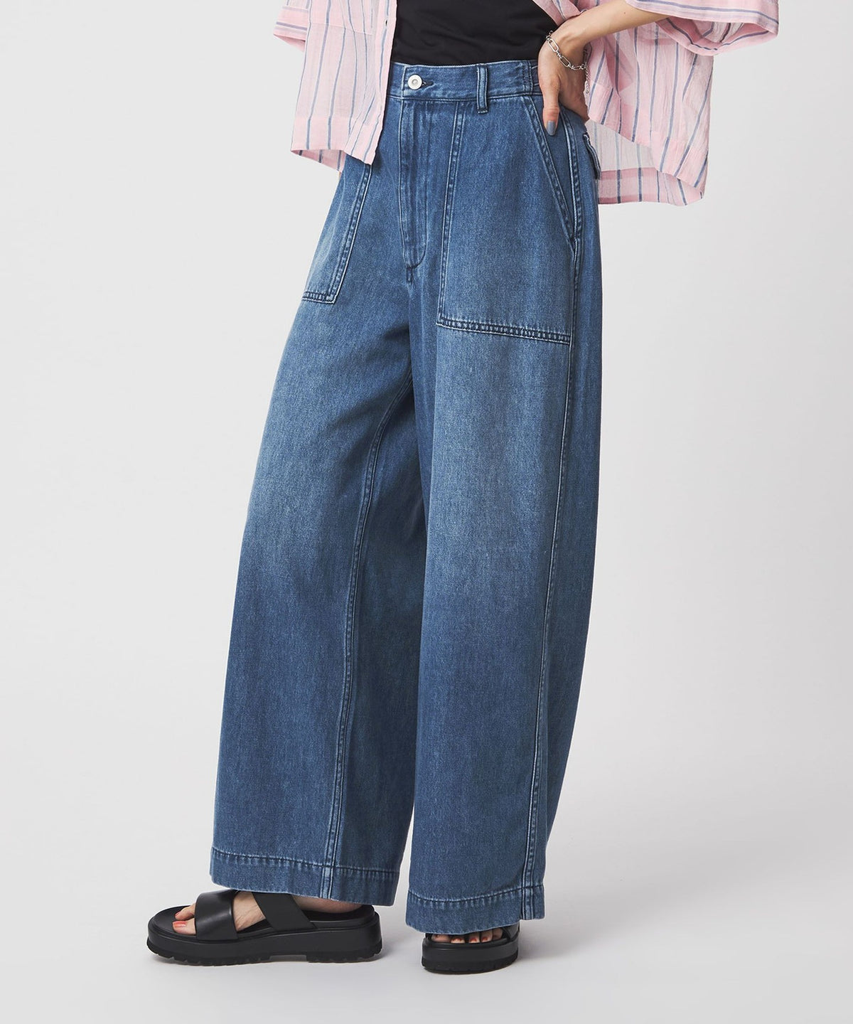 <Stylist Chihiro Hyodo Collaboration> Baker Light Denim with Cool Touch