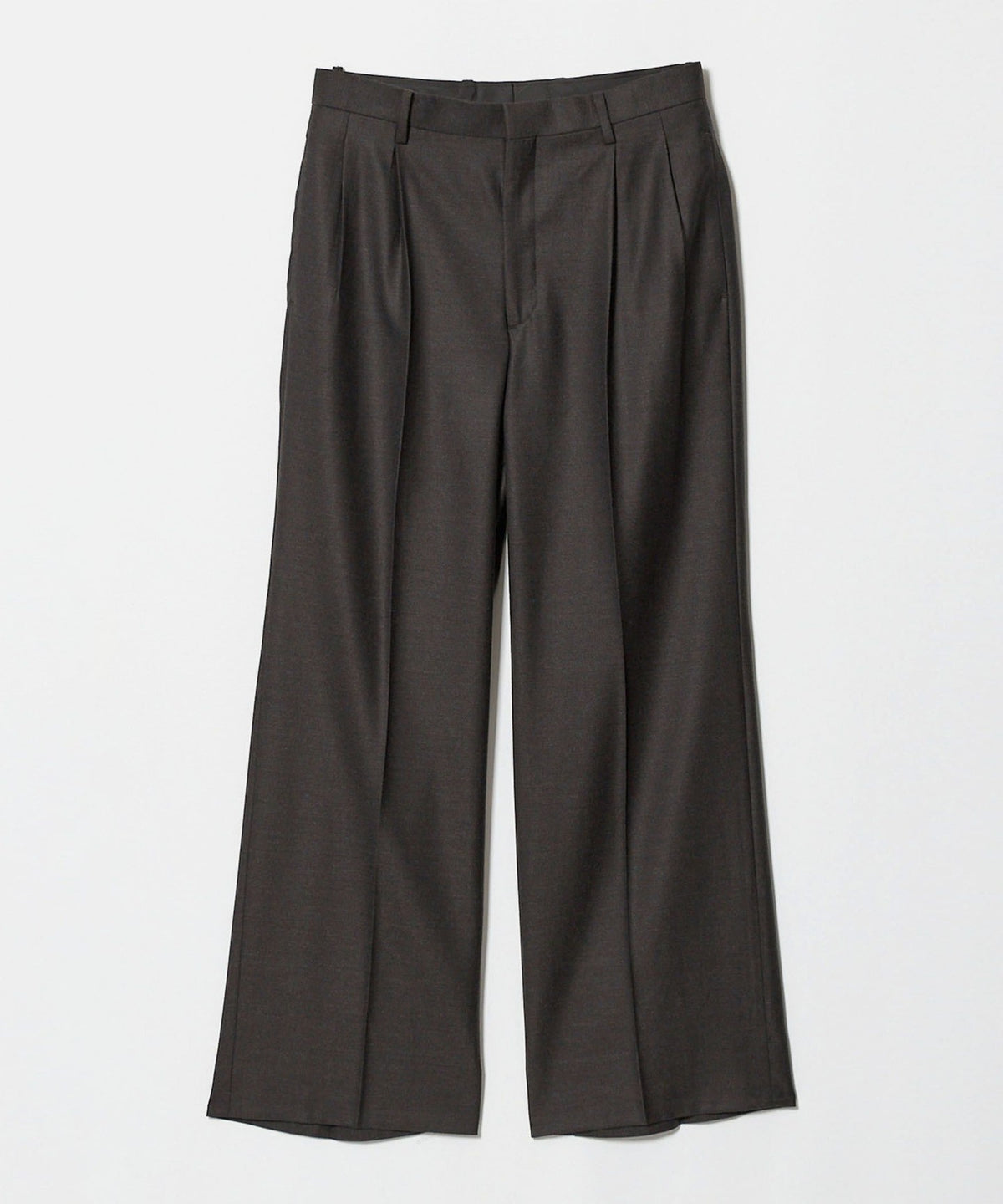 N/SUIT Saxony 2-Pleat Wide Trousers