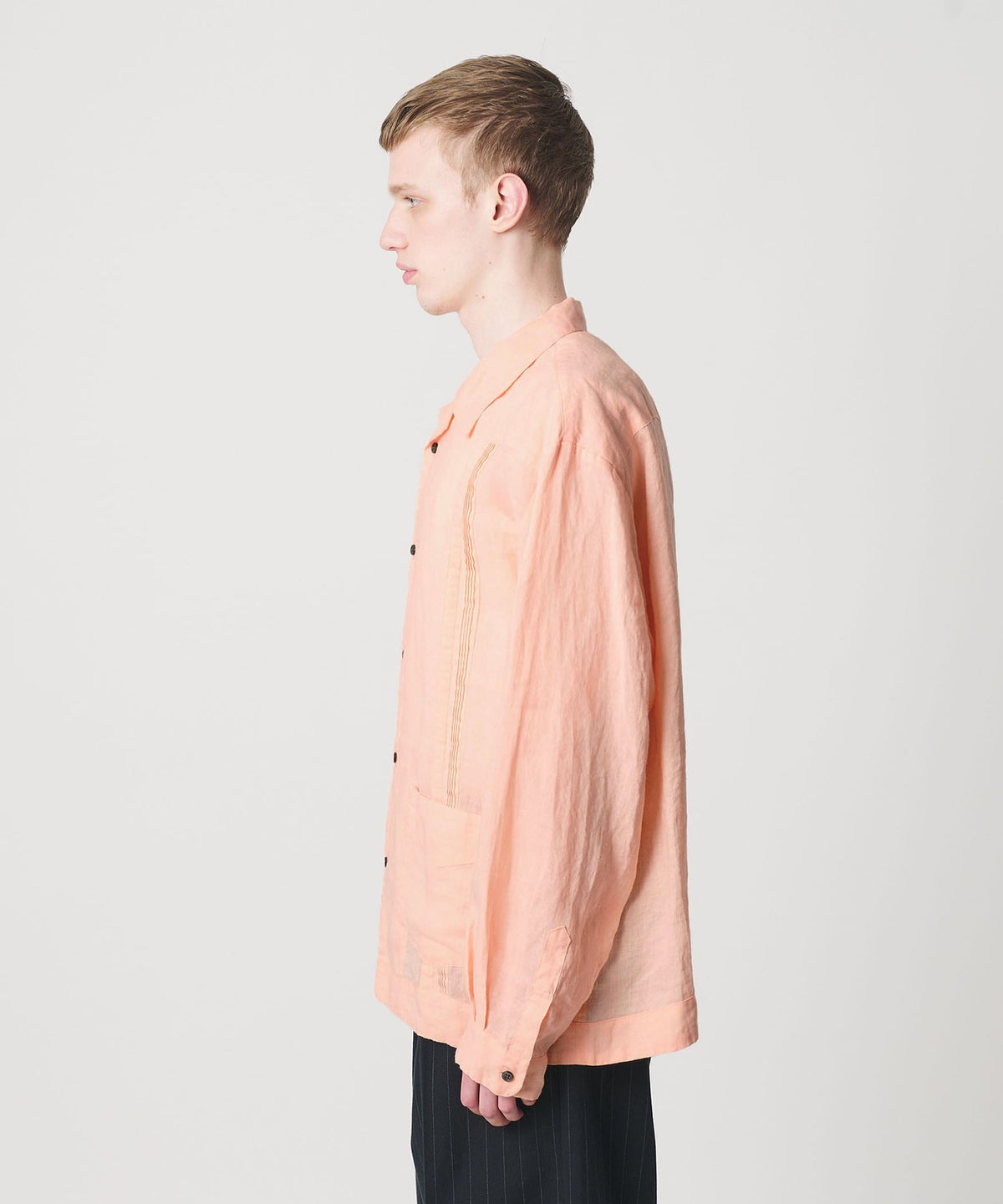 Ramie Canvas Cuba Shirt