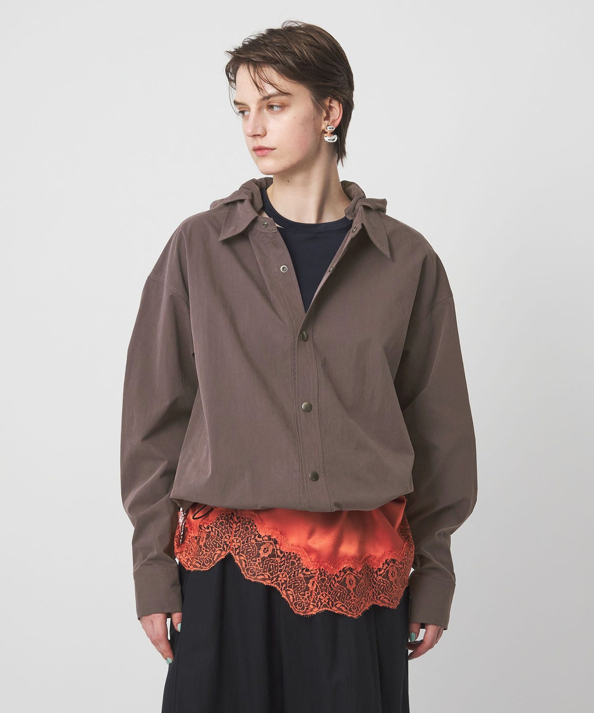 <ASTRAET> Hooded Shirt