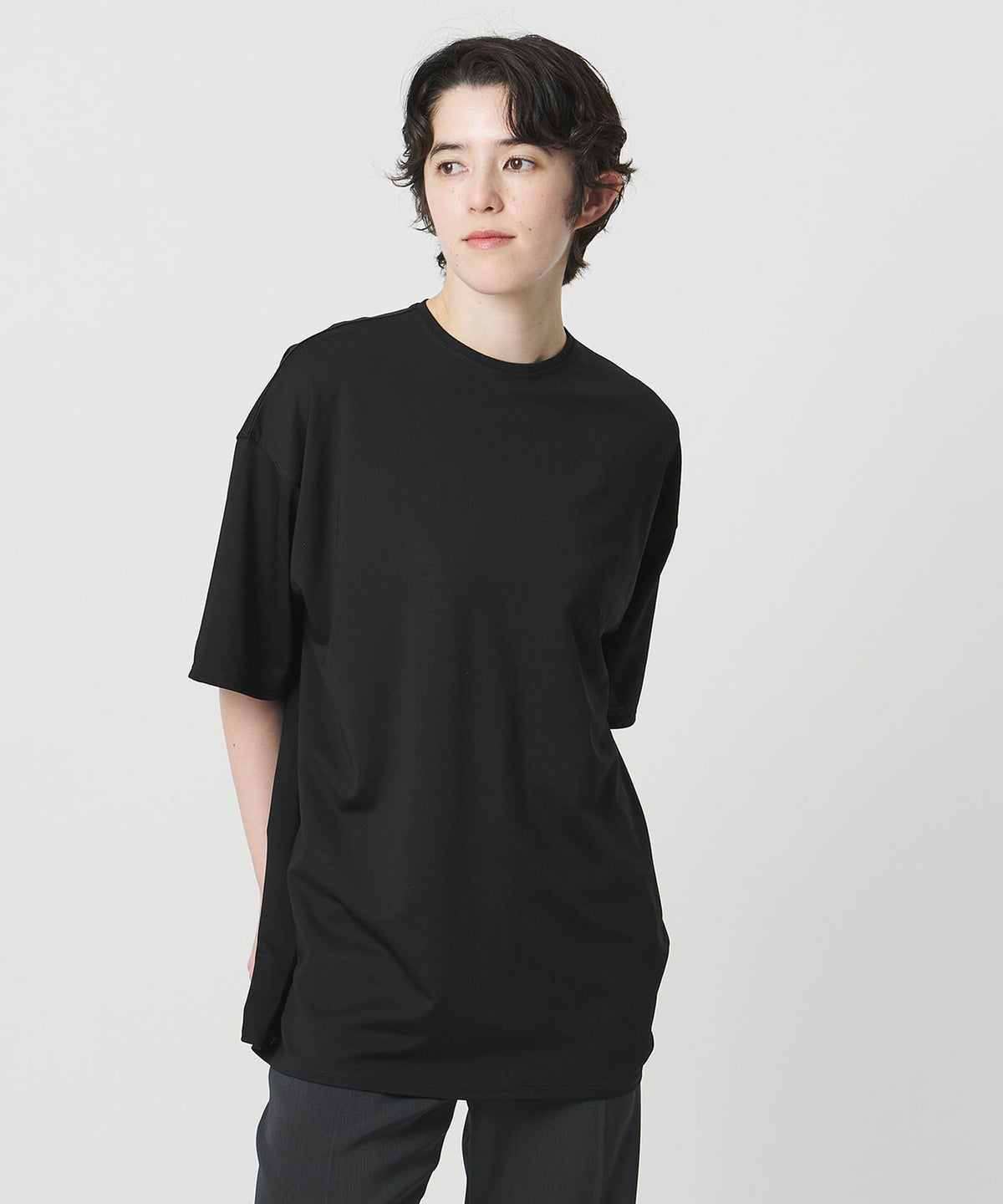 <MARW UNITED ARROWS>पोंटे ओवरसाइज़्ड टी-शर्ट कूलिंग टच के साथ