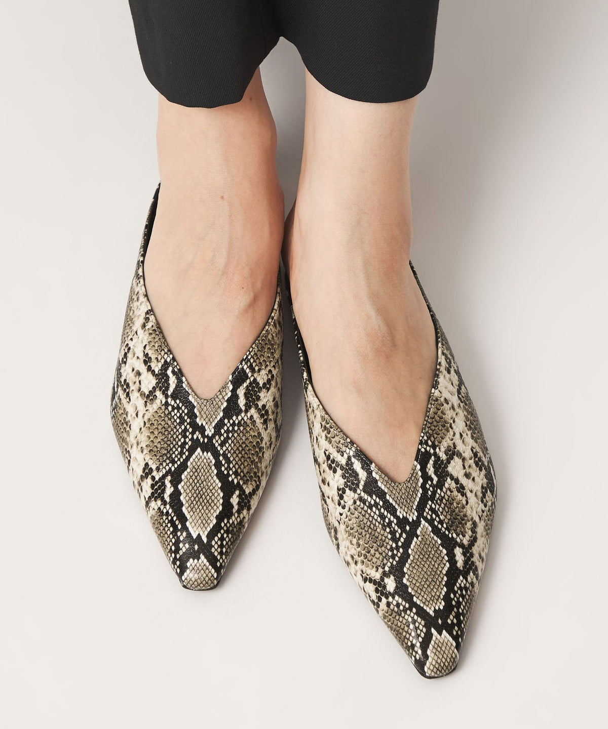 V-Cut Mules