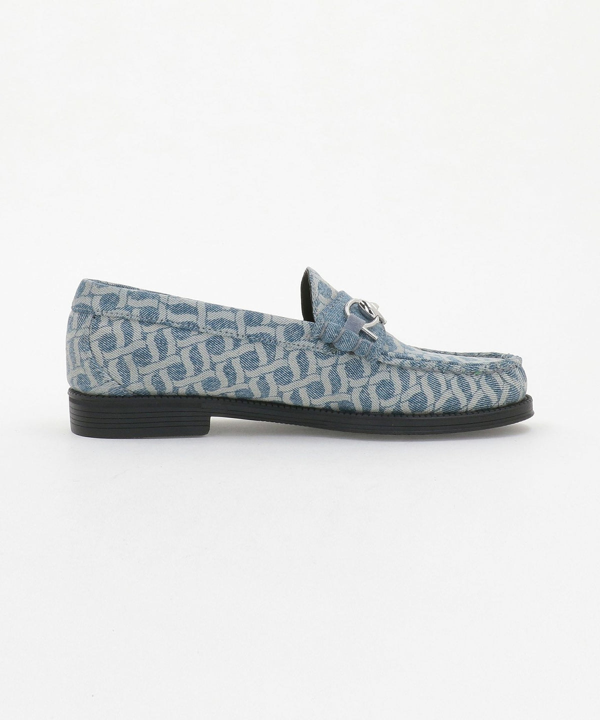 <G.H.BASS × POP TRADING COMPANY>Mocassins effet denim bleu