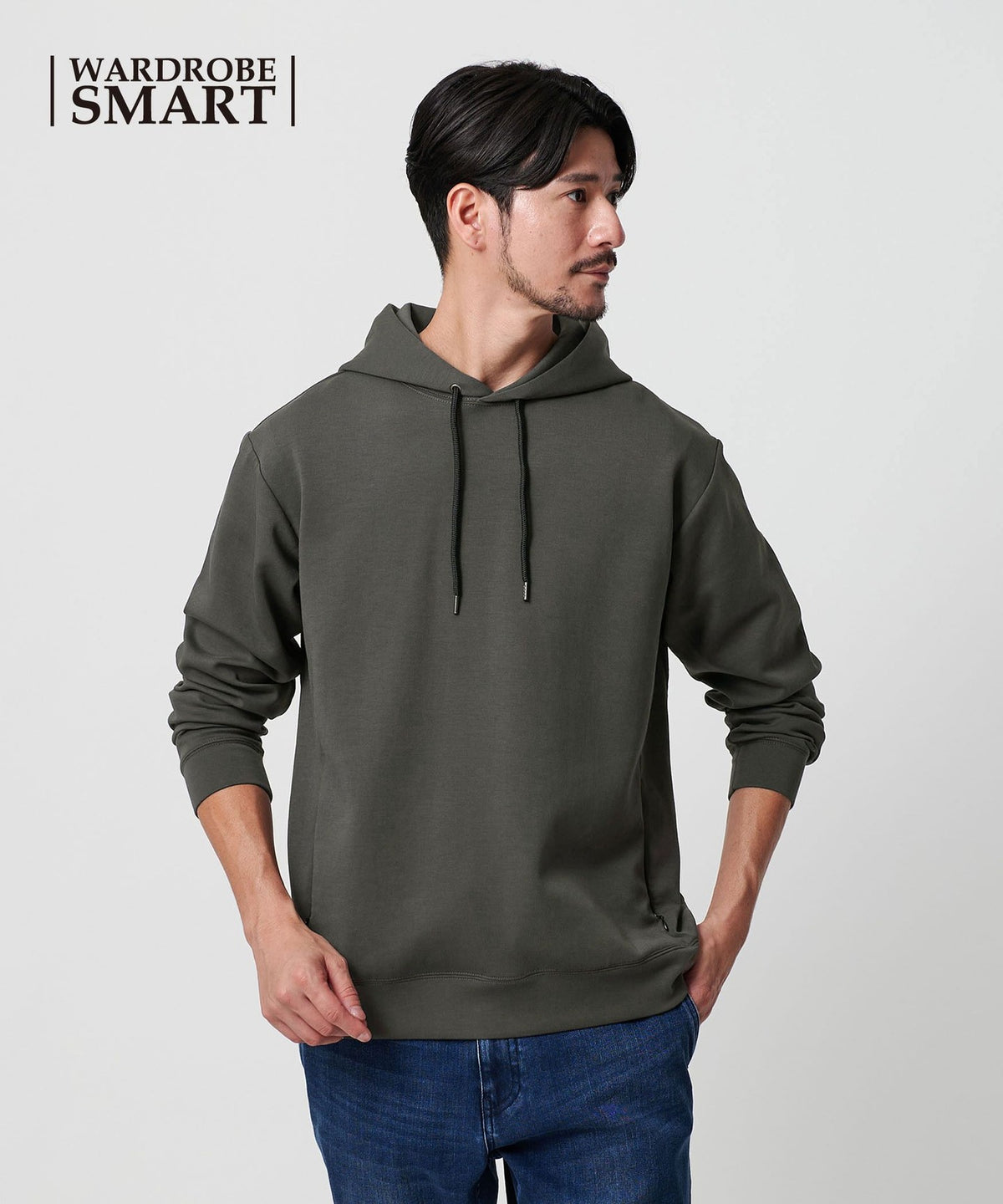 WARDROBE SMART Double Knit Sweatshirt Hoodie / Matching Set Available