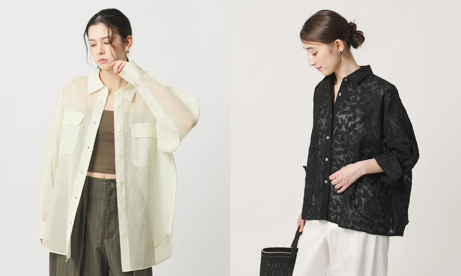 Sheer Shirts | How to Style This Lightweight Essential All Year Round