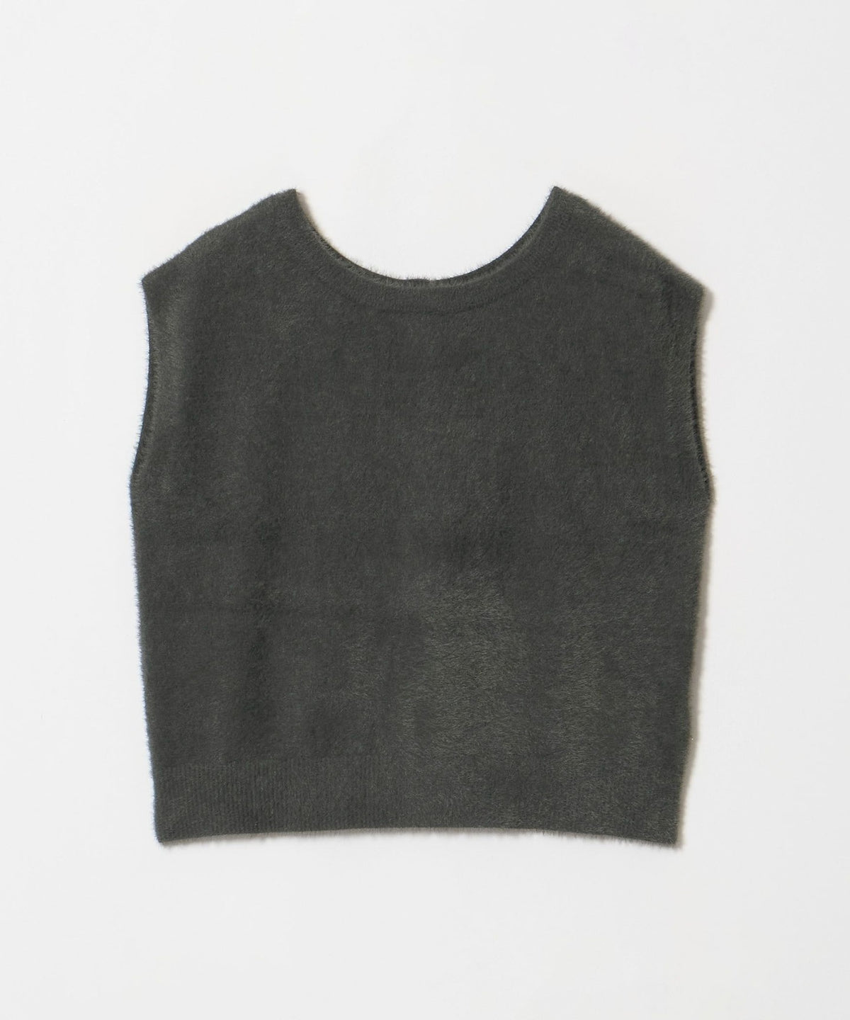 Fluff Feather 2WAY French Sleeve बुना हुआ टॉप