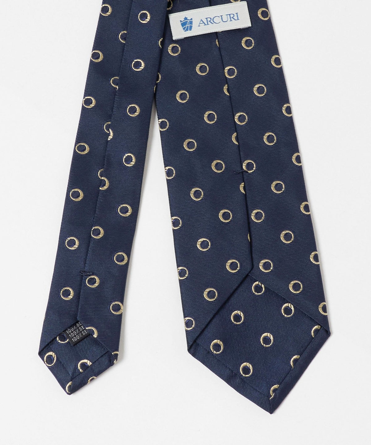 <ARCURI> Kreis-Jacquard Krawatte