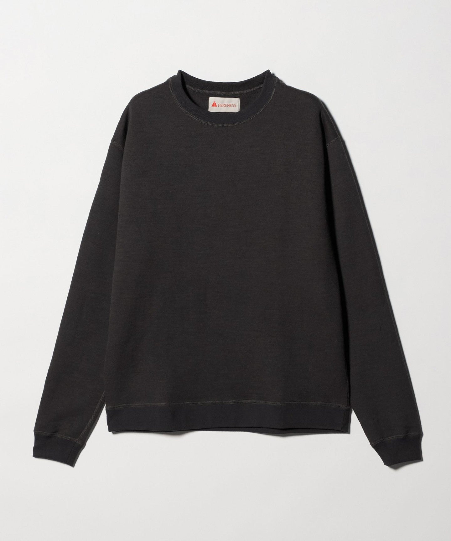 HERENESS ]FLUFFY Wool SWE A AT/Wool Sweatshirt - UNITED ARROWS