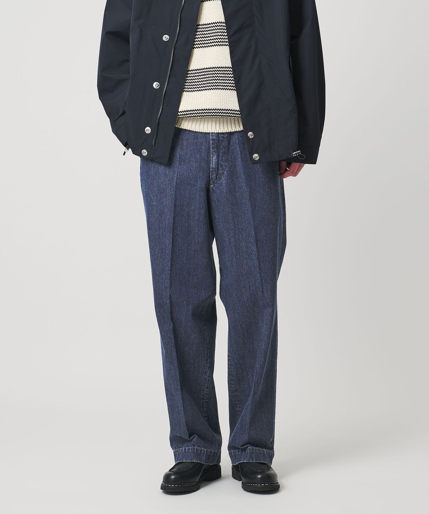 Lee x Scye for UNITED ARROWS ]CHETOPA WORK TROUSERS/Used Wash