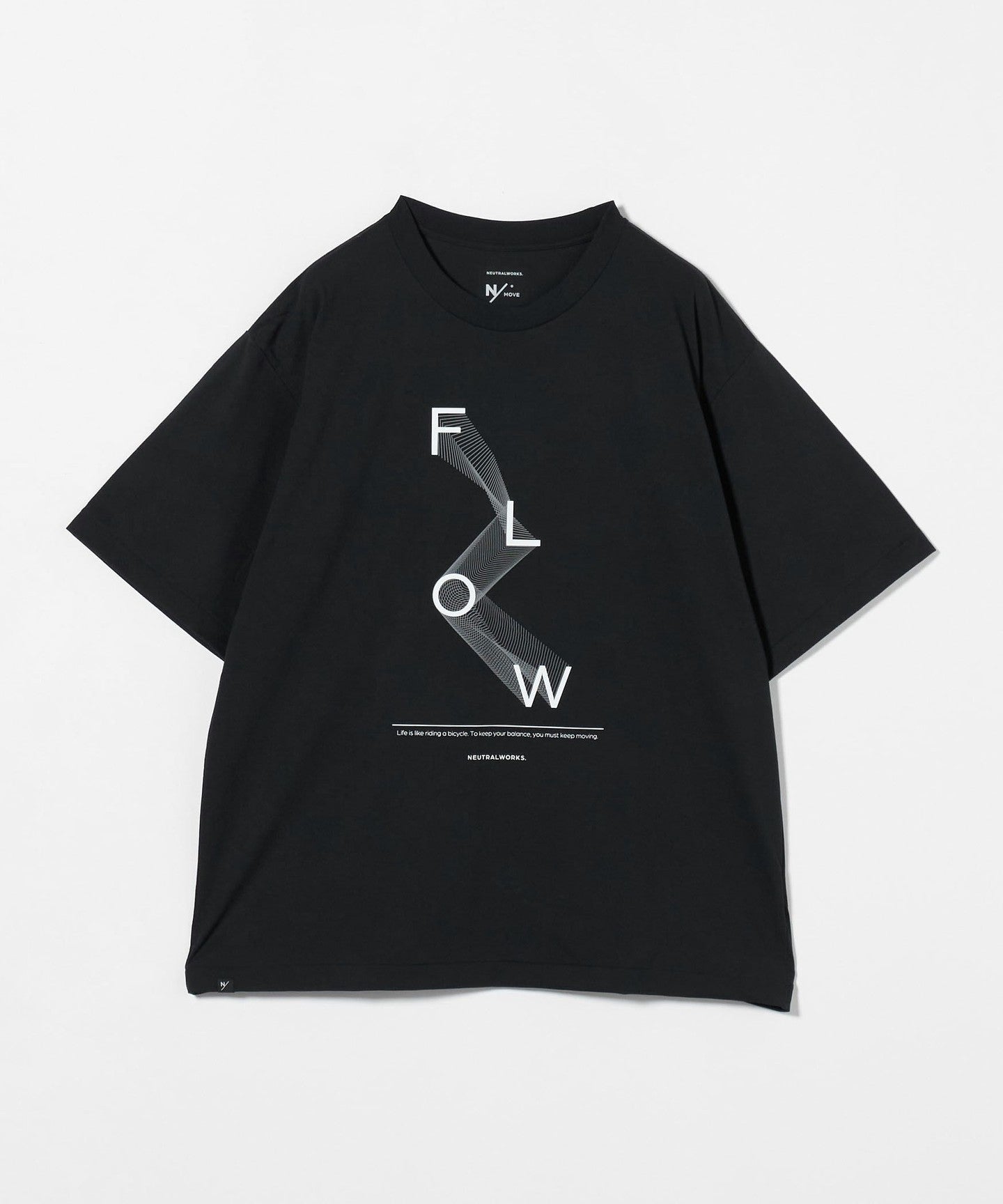 NEUTRALWORKS．　GRAPHIC TEE CREW NECK Graphic Tee Short Sleeve Crew⁄T-shirt - WHITE ⁄ M