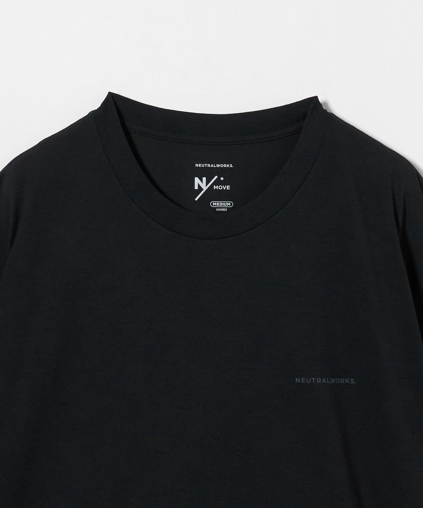 NEUTRALWORKS．　GRAPHIC TEE CREW NECK Graphic Tee Short Sleeve Crew⁄T-shirt - WHITE ⁄ M