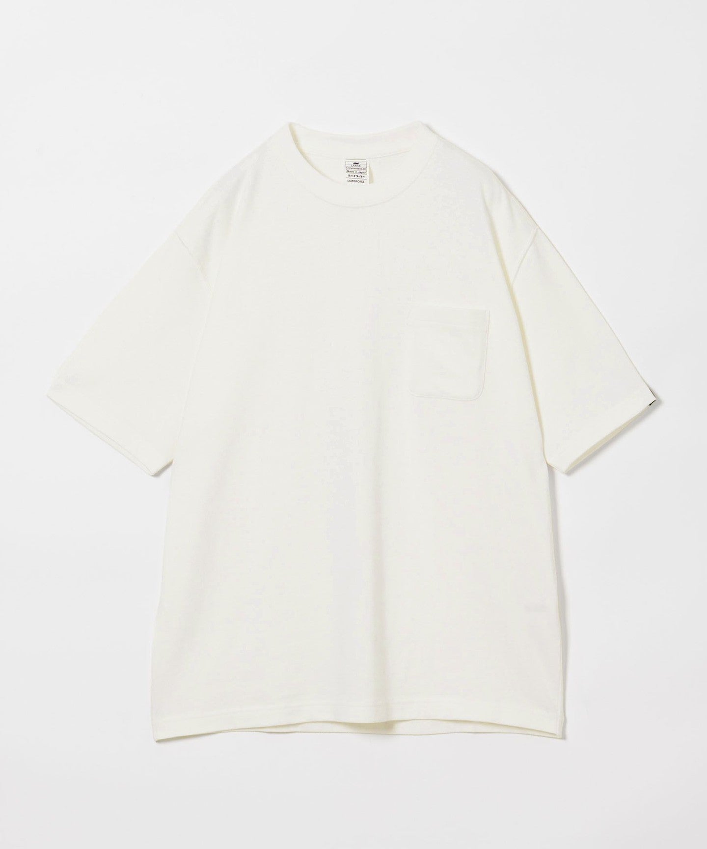 L'Appartement 【LOOPWHEELER x LOWERCASE】 LOOPWHEELER x LOWERCASE for UNITED ARROWS ] Heavyweight Pocket T