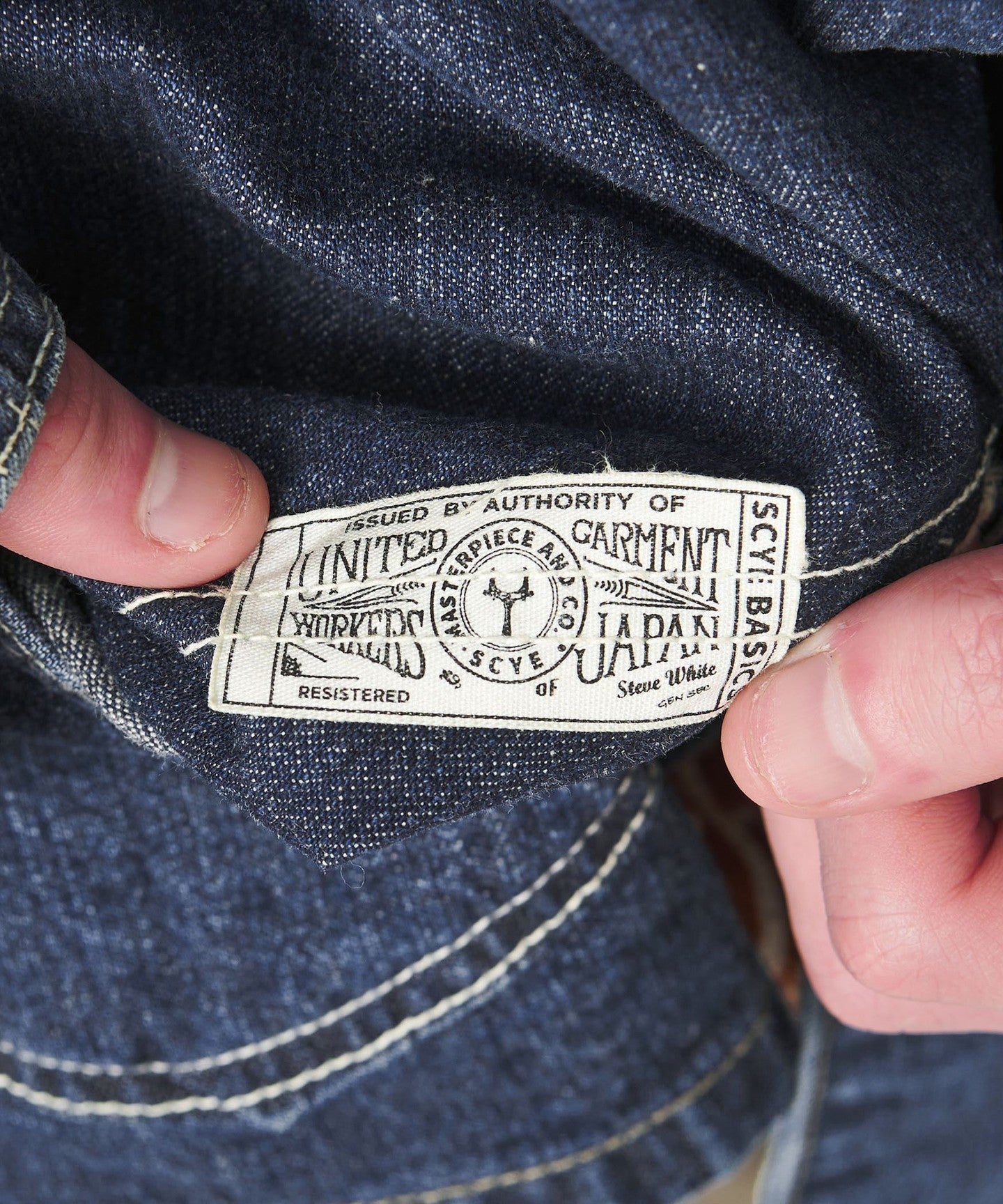 Lee x Scye for UNITED ARROWS ] LOCO JACKET/Used Wash COVERAll