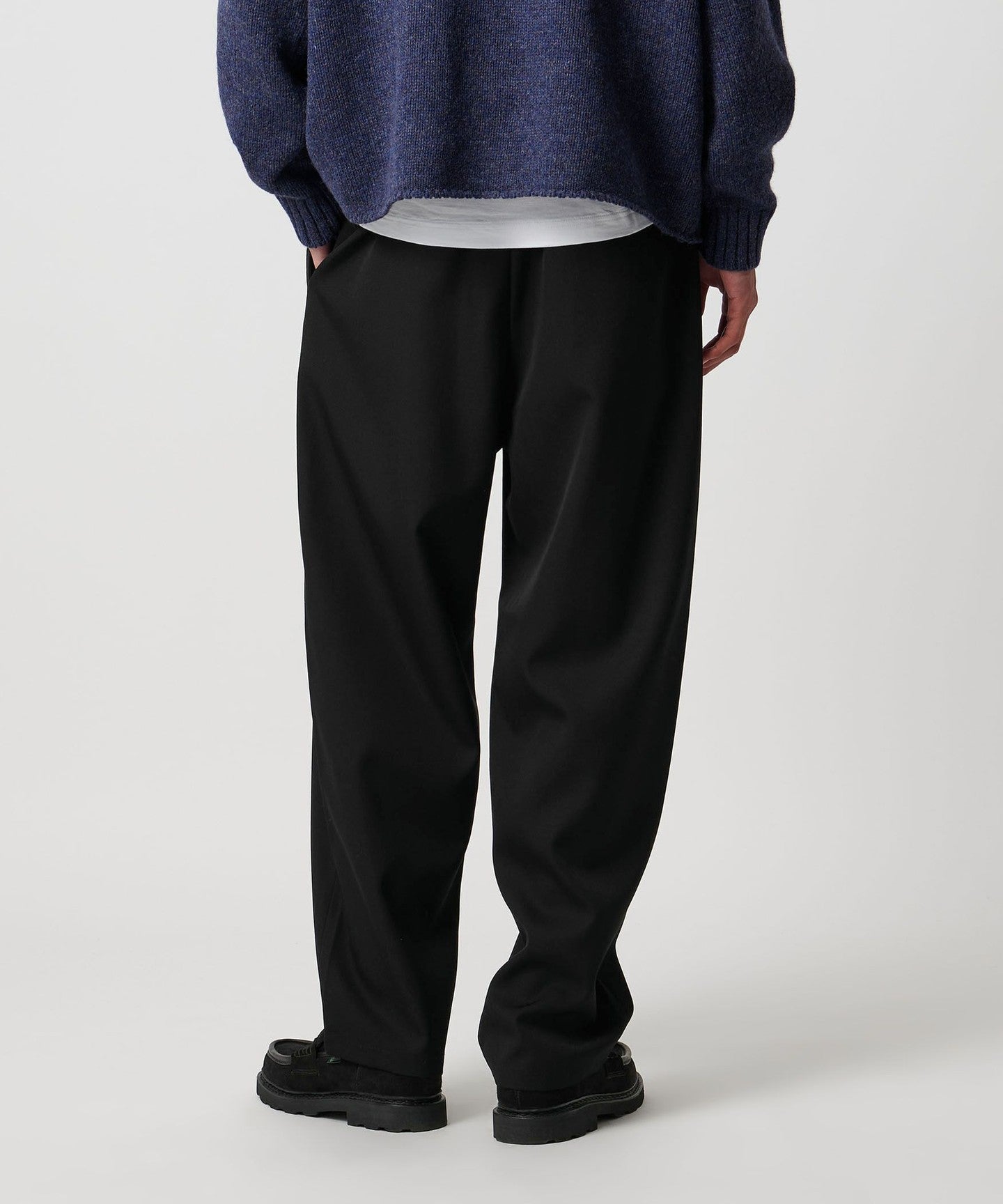 H]Worsted Vacant Easy PANTS - UNITED ARROWS