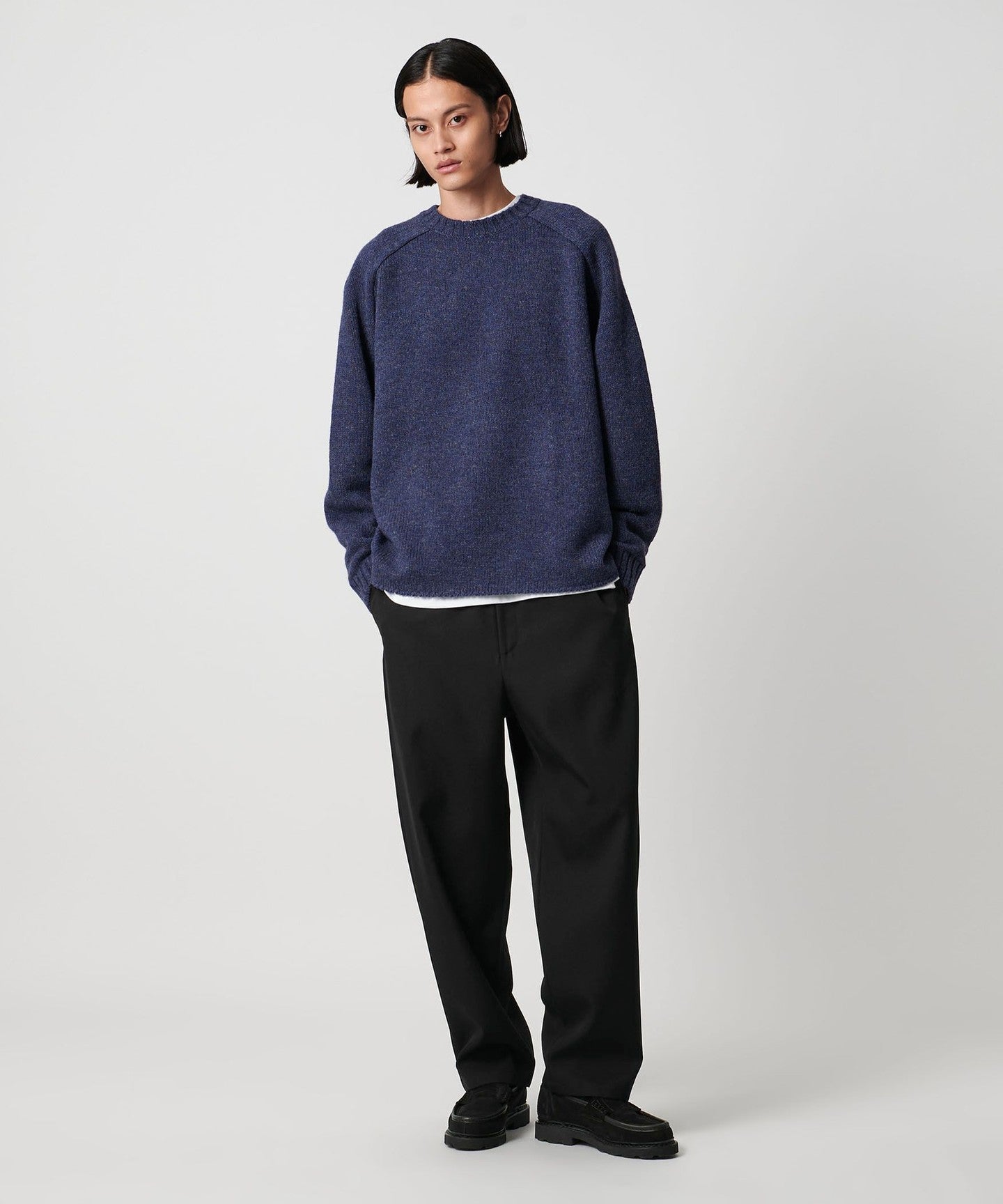 パンツ H BEAUTY & YOUTH WORSTED VACANT EASY H]Worsted Vacant Easy PANTS - UNITED ARROWS