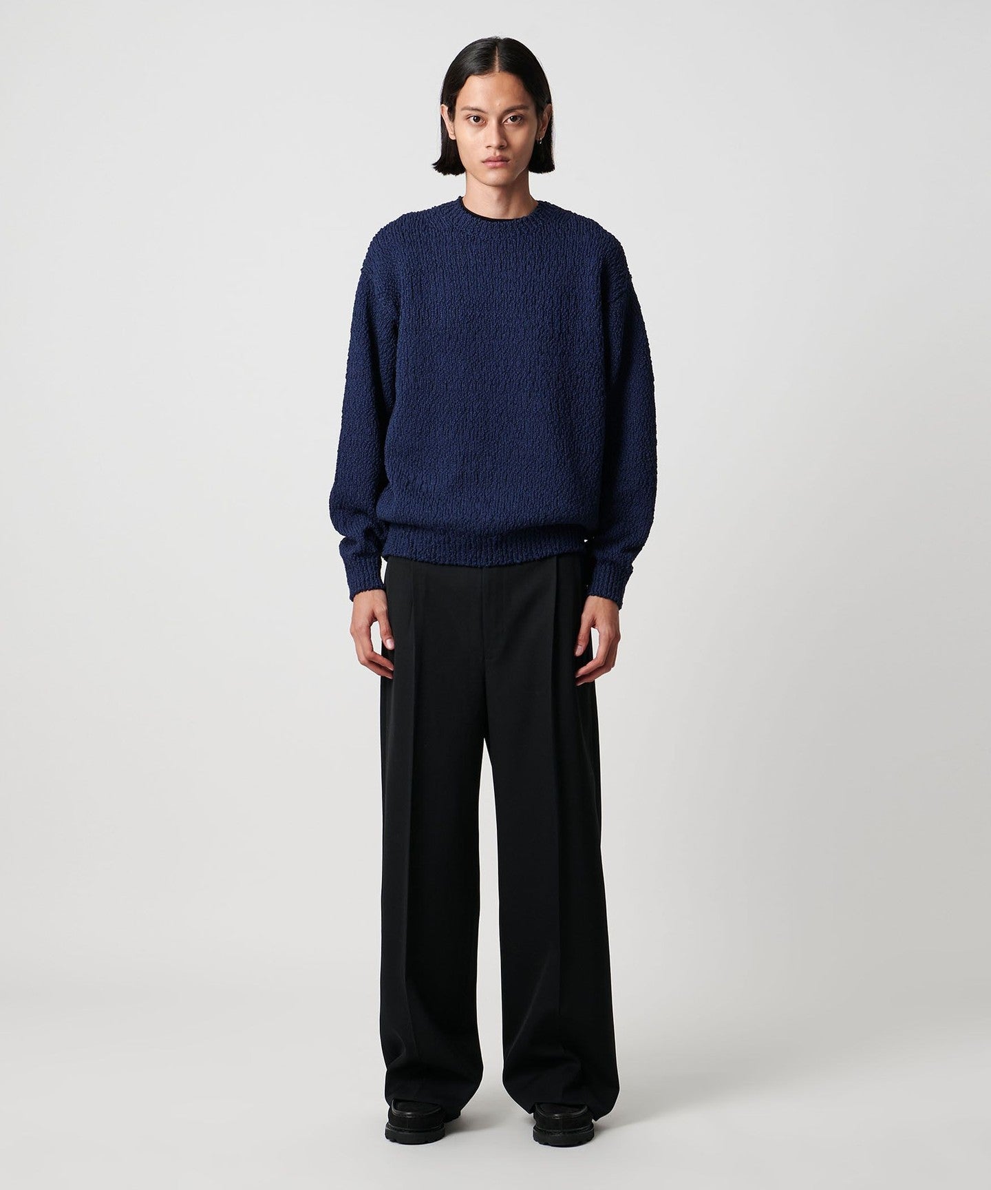 ＨBEAUTY&YOUTH WORSTED 2PLEATS WIDE PANTS H]Worsted 2-Pleat Wide PANTS - UNITED ARROWS