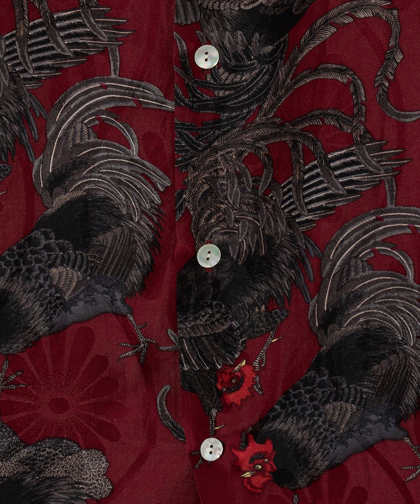 NIPOALOHA × BY]GAME COCK JAKUCHU ITO SHORT SLEEVE SHIRT/ SHIRT