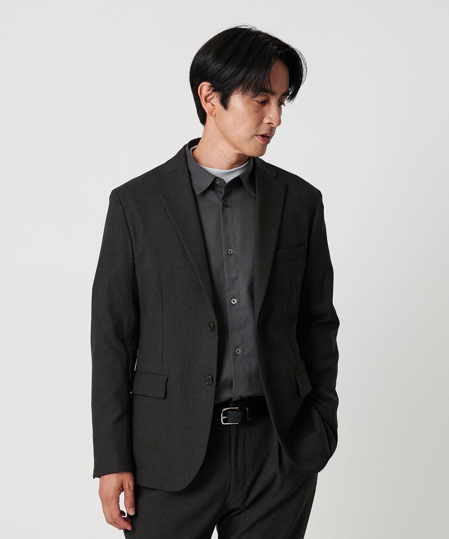 H　BEAUTY&YOUTH UNITED ARROWS 2B JACKET Recycled Polyester 2B JACKET Set-up Compatible Washable