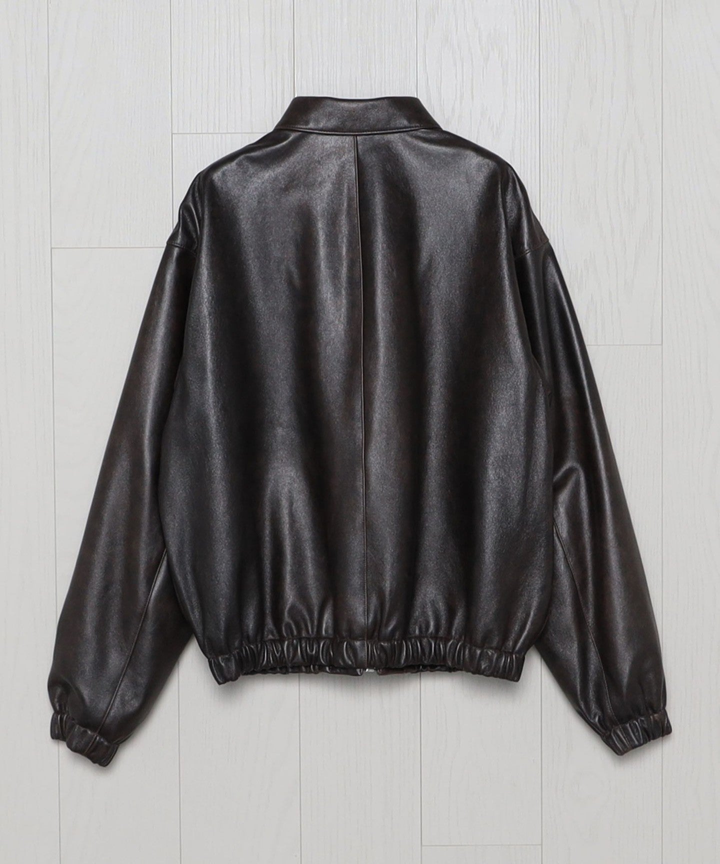 ジャケット・アウター UNITED ARROWS sheepskin leather jacket L H]Sheep Leather Track JACKET - UNITED ARROWS
