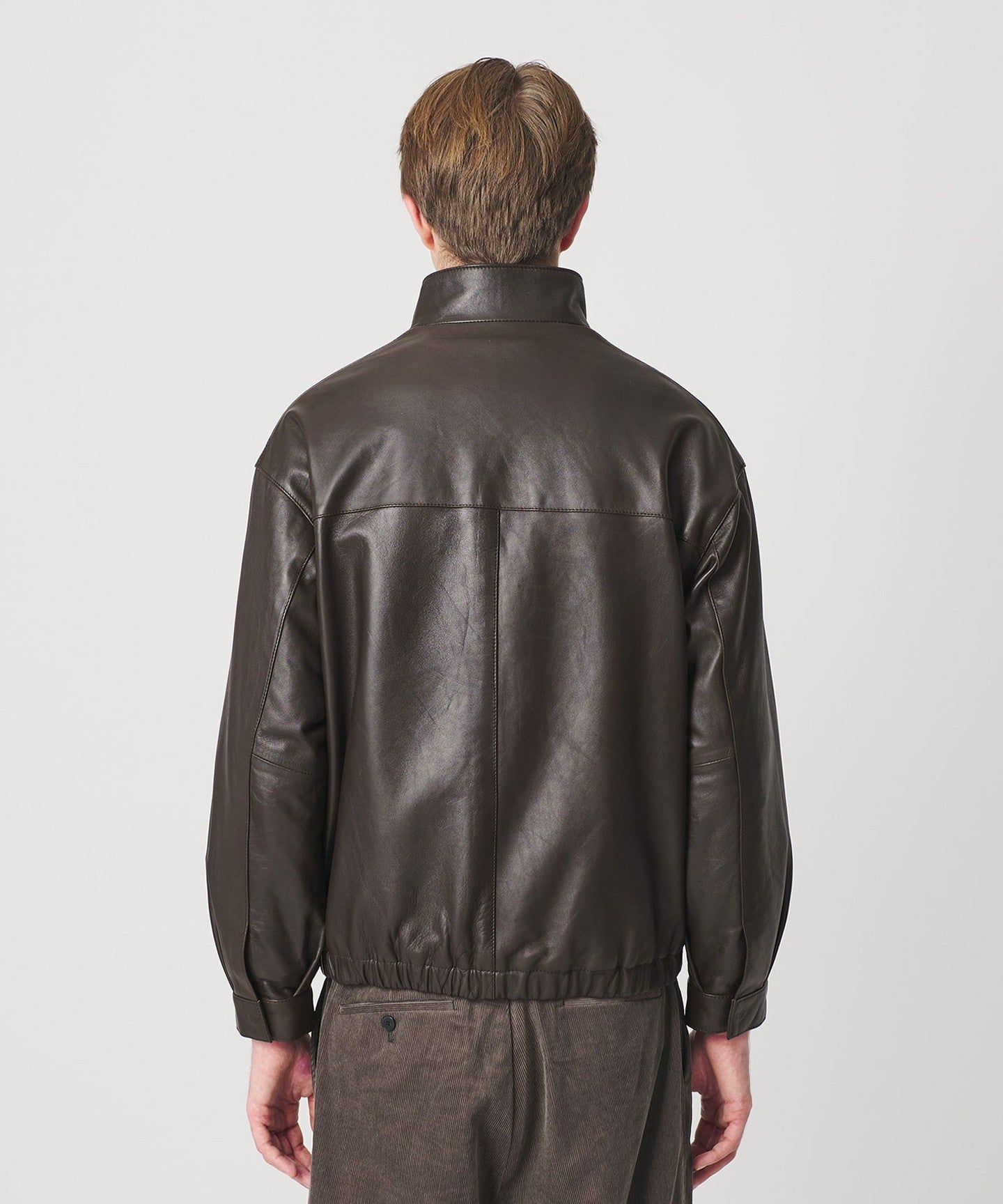 Semi-Vegetable Sheep Leather BLOUSON - UNITED ARROWS