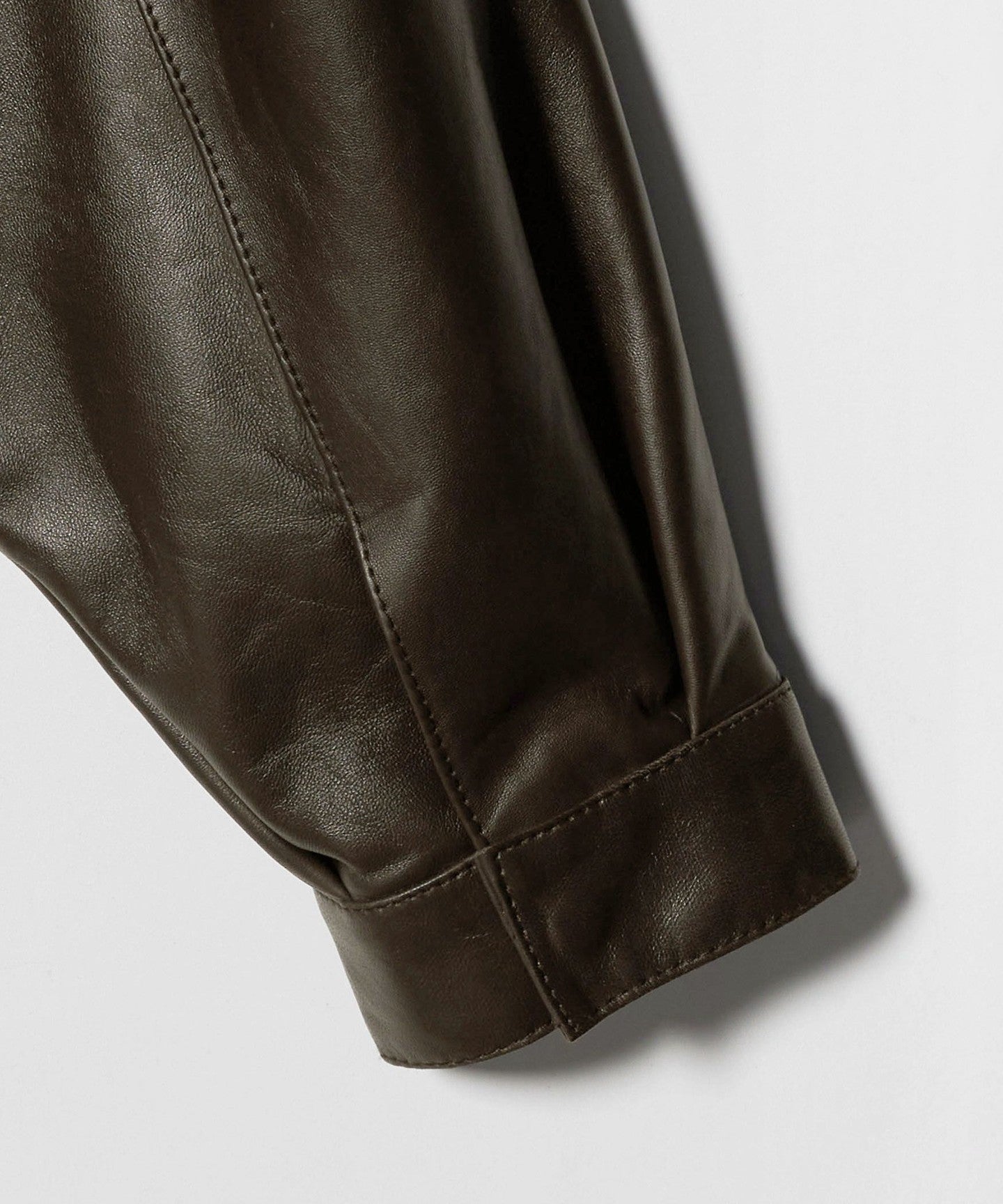 Semi-Vegetable Sheep Leather BLOUSON - UNITED ARROWS