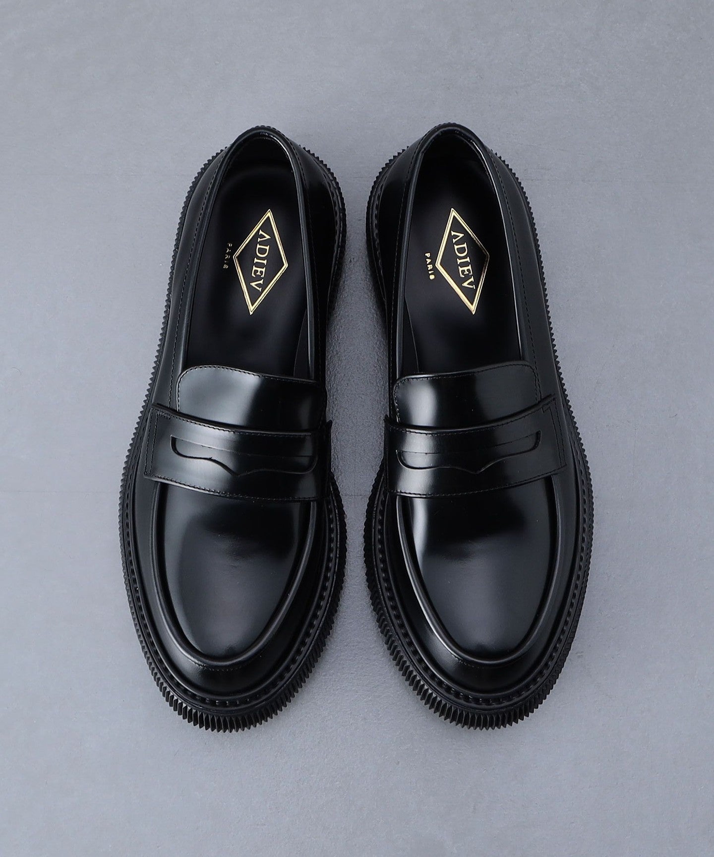 Adieu x mfpen Type 169 黒 ローファー　サイズ42 Adieu x mfpen Type 169 黒 ローファー サイズ42