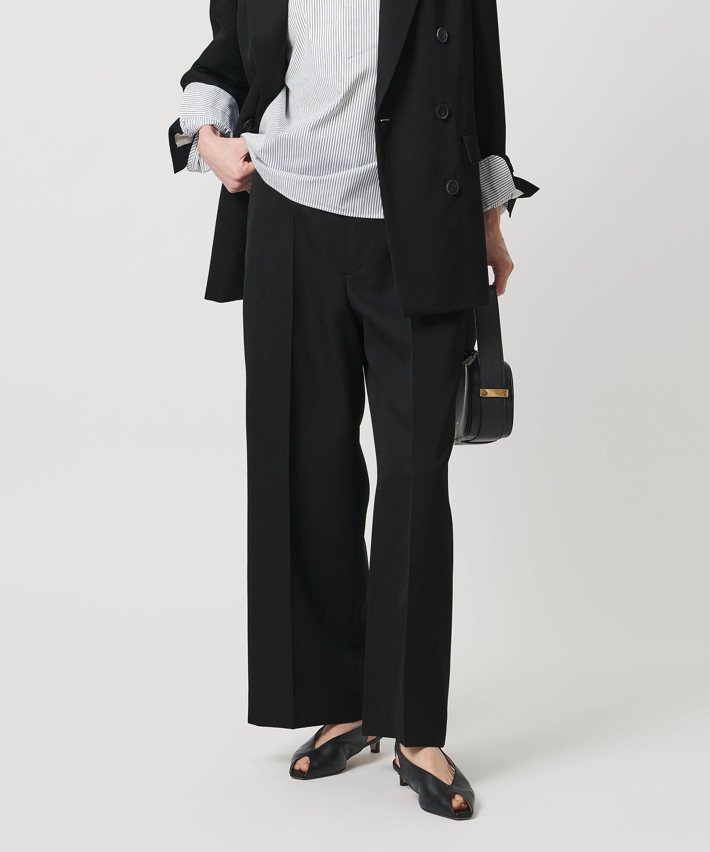 Gabardine PANTS - UNITED ARROWS