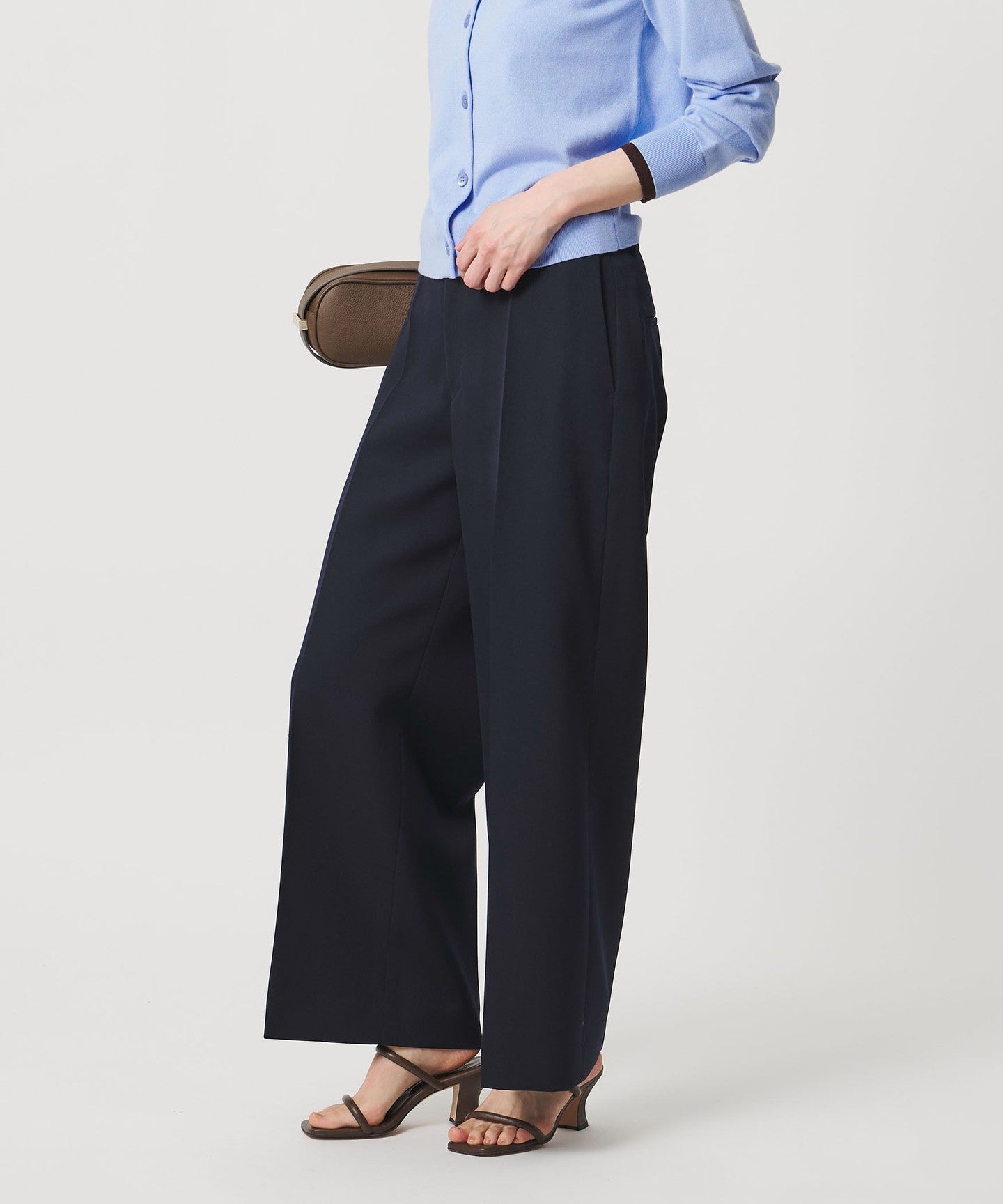 パンツ ovyCottonGabardineBarrackDressTrousers Gabardine PANTS - UNITED ARROWS