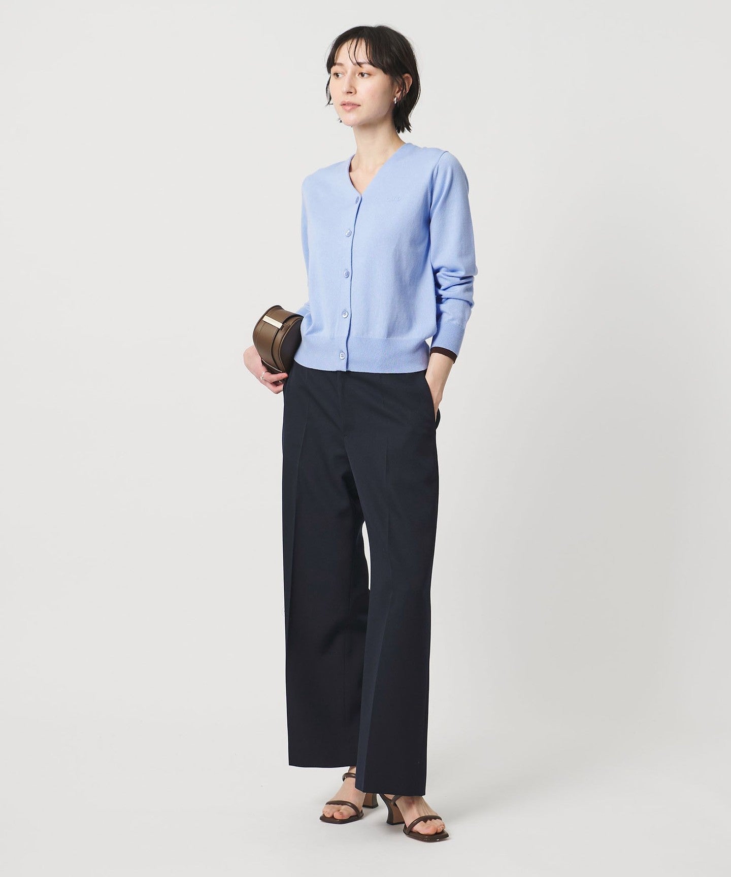 Gabardine PANTS - UNITED ARROWS