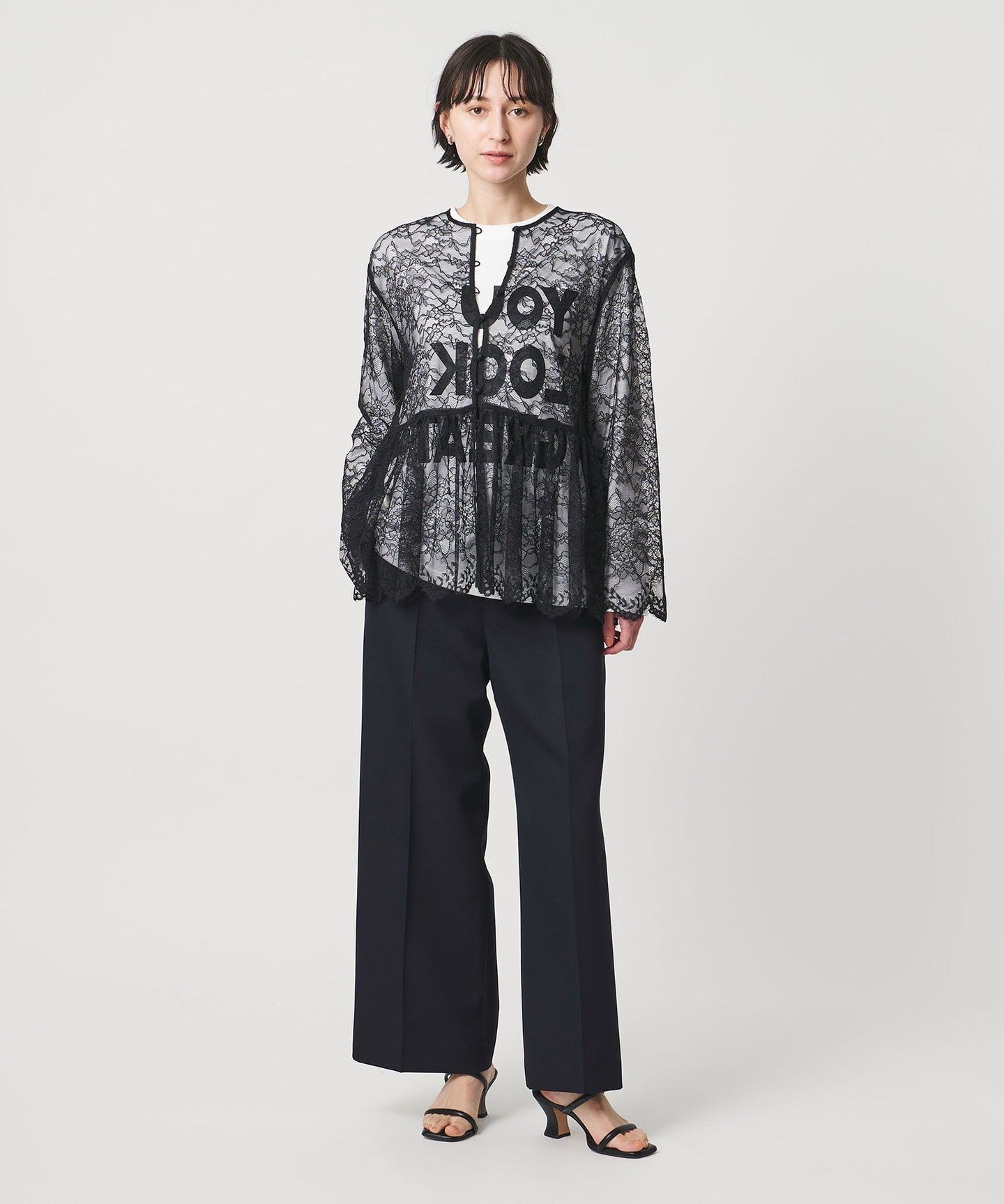 Gabardine PANTS - UNITED ARROWS