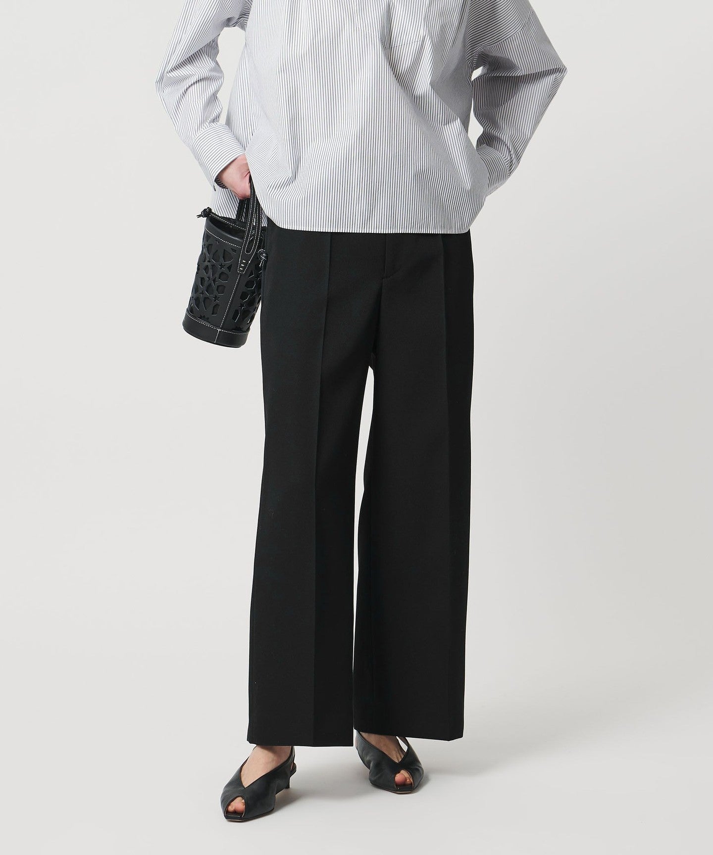 Gabardine PANTS - UNITED ARROWS
