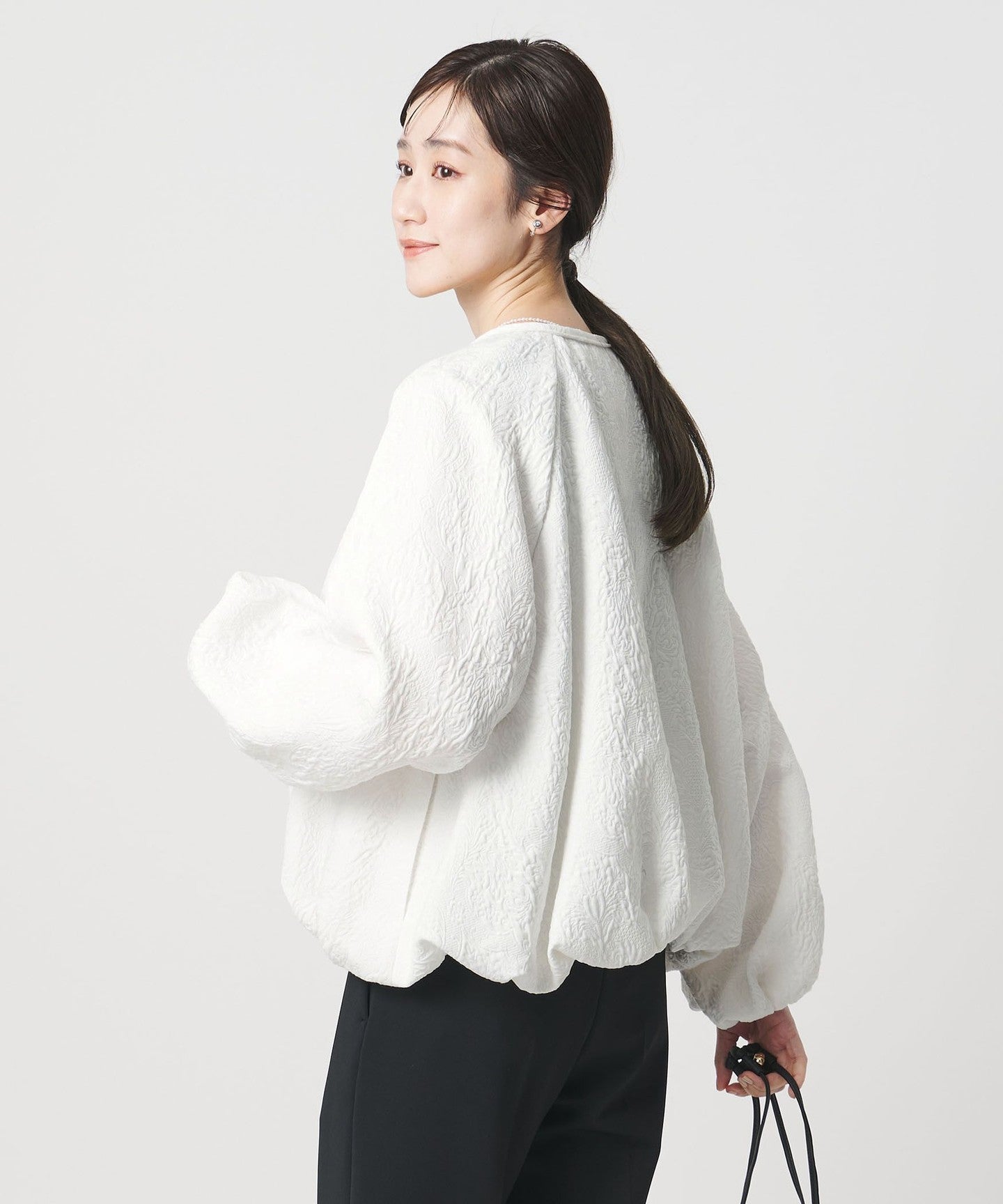 Jacquard BLOUSON - UNITED ARROWS