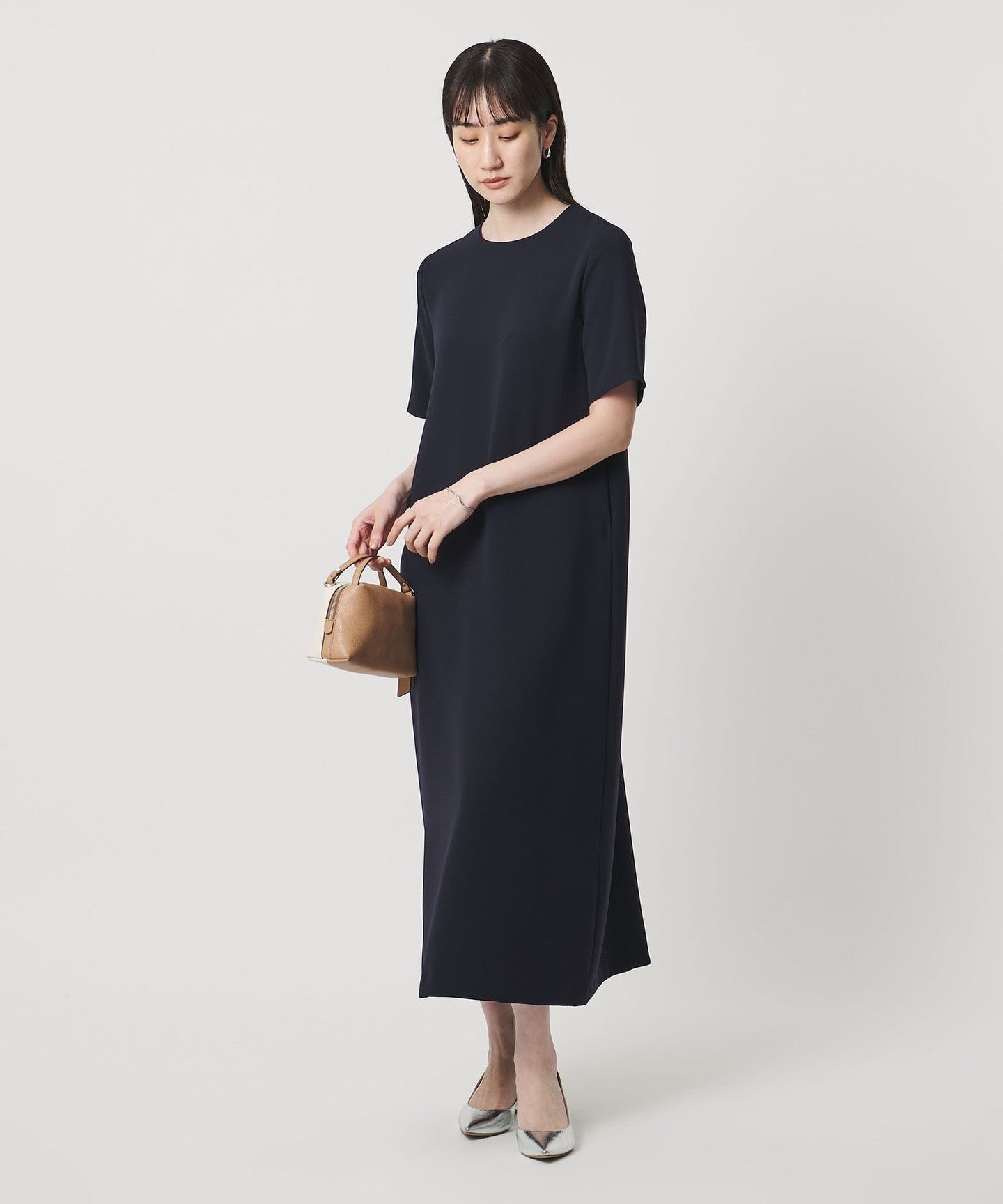 Drapy ショートスリーブ ワンピース ‐ウォッシャブル‐ - UNITED ARROWS