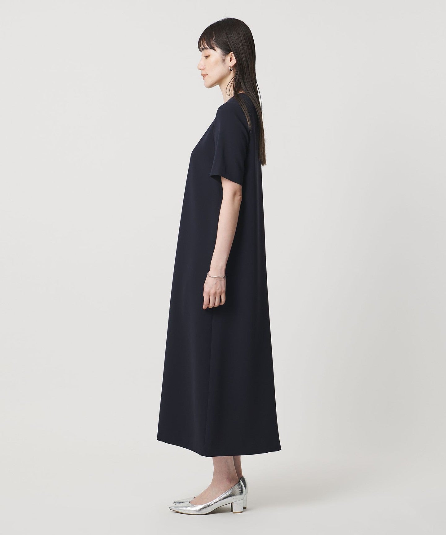 Drapy ショートスリーブ ワンピース ‐ウォッシャブル‐ - UNITED ARROWS