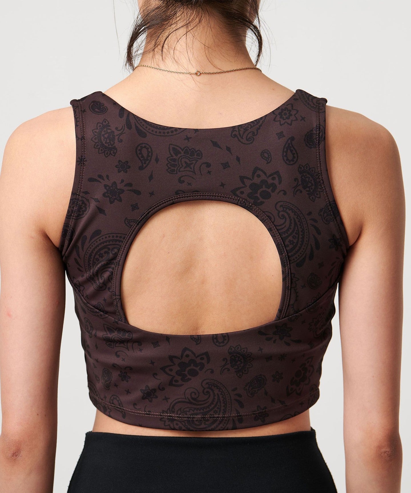 TO UNITED ARROWS ]C LO UD 頭巾印花胸罩 TOP - UNITED ARROWS