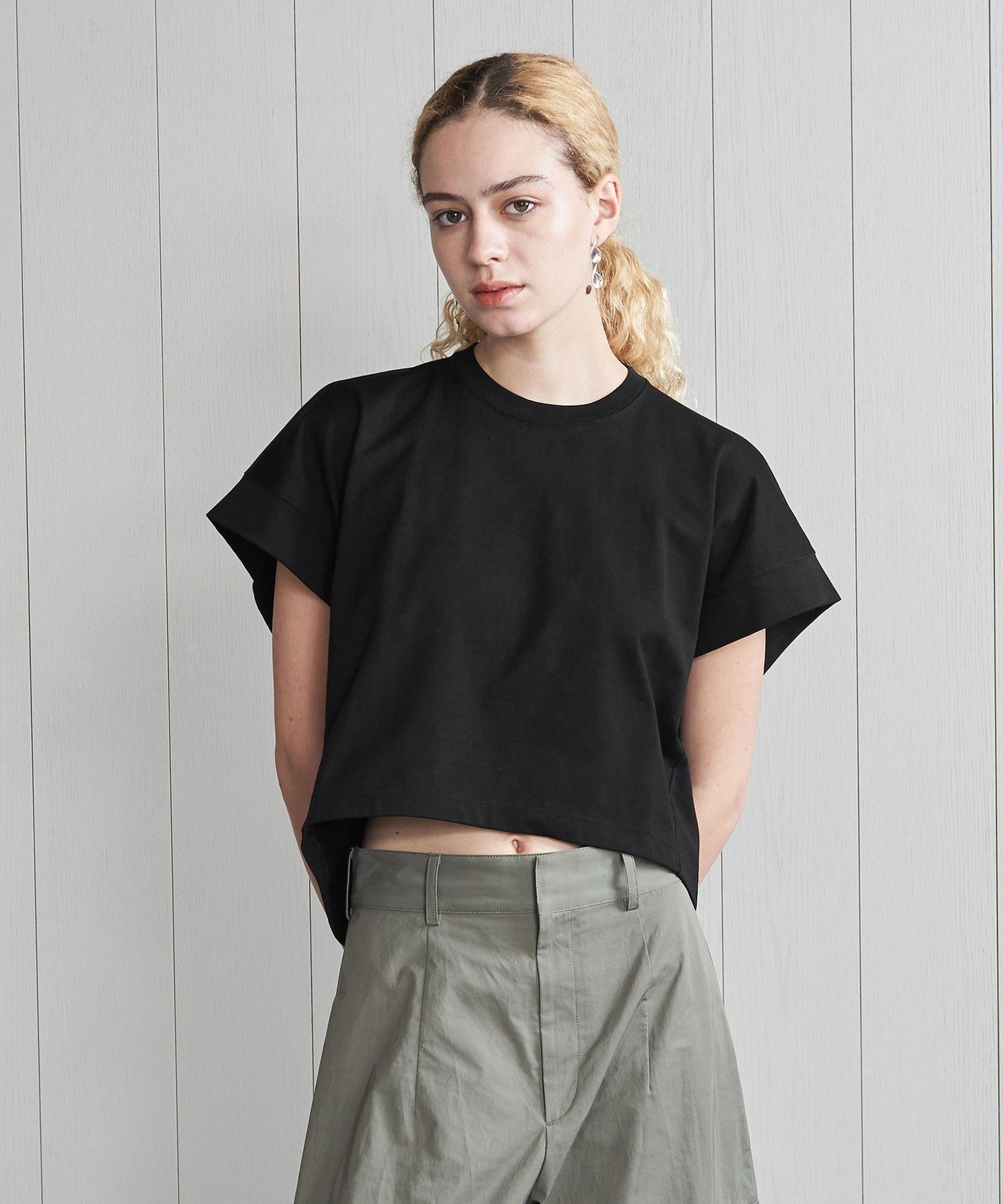 BEAUTY&YOUTH UNITED ARROWS - ＜H＞CLEAR COTTON SHORT PULLOVER/カットソー ClearCotton Short Pullover - UNITED ARROWS