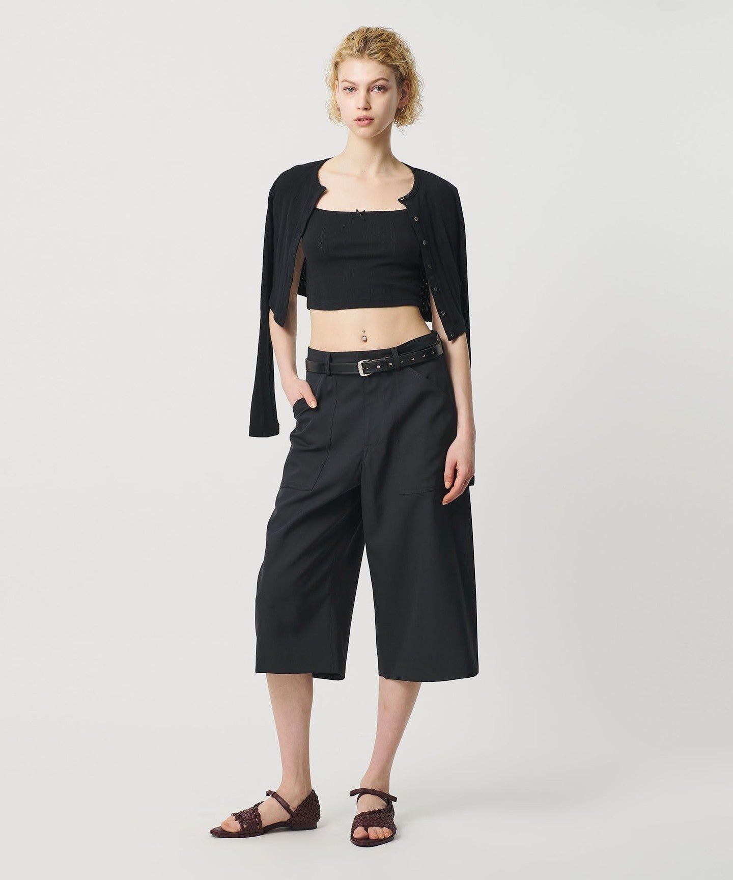 H]ペインター キュロットパンツ - UNITED ARROWS
