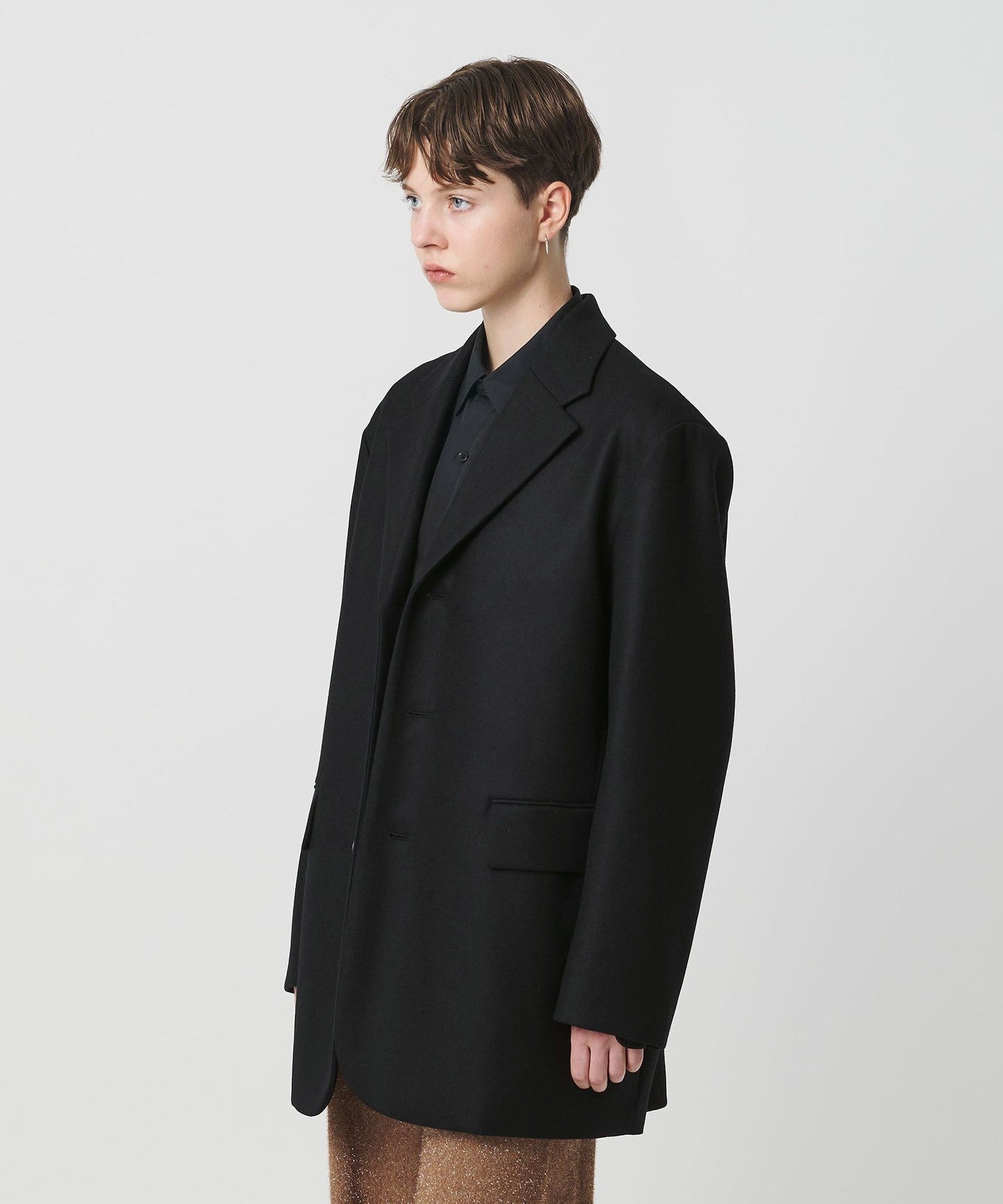 【Theory】LAMB MELTON/CLAIRENE H ウールコート Theory】LAMB MELTON/CLAIRENE H ウールコート