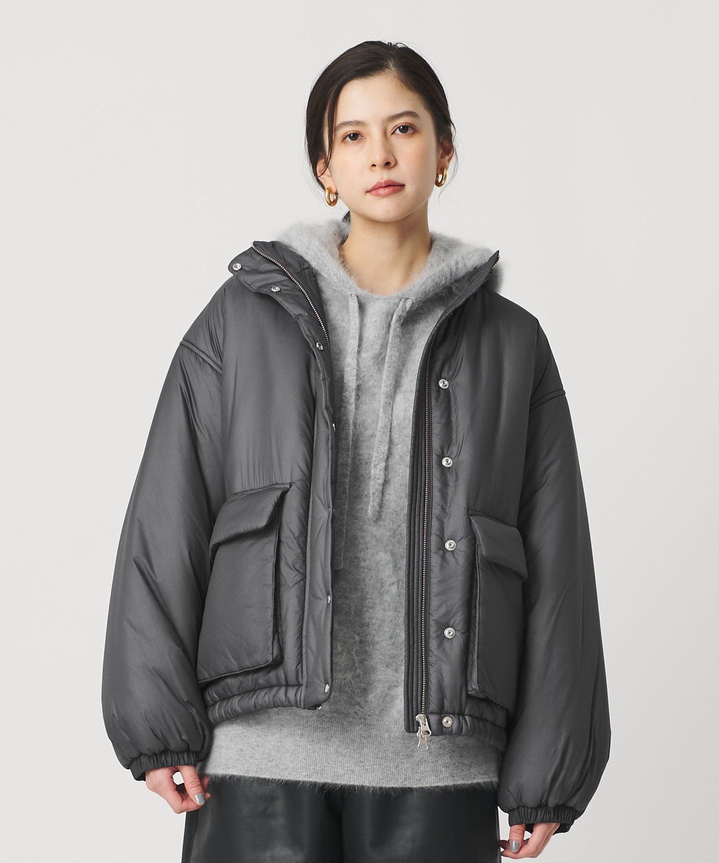 買取 Padded Stand Collar Blouson JentLouis 【公式通販】