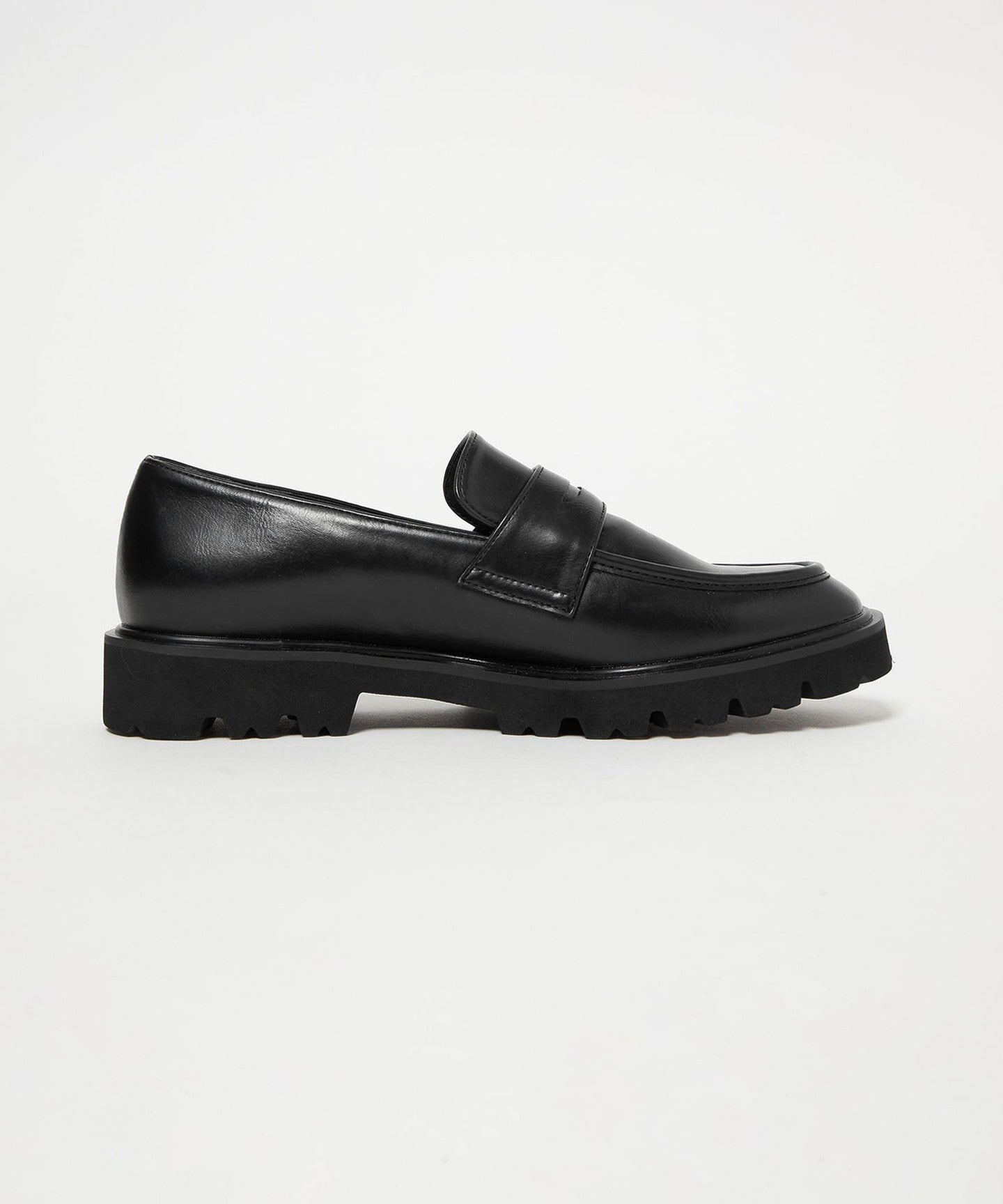 Leather-Like Coin LOAFERS - UNITED ARROWS