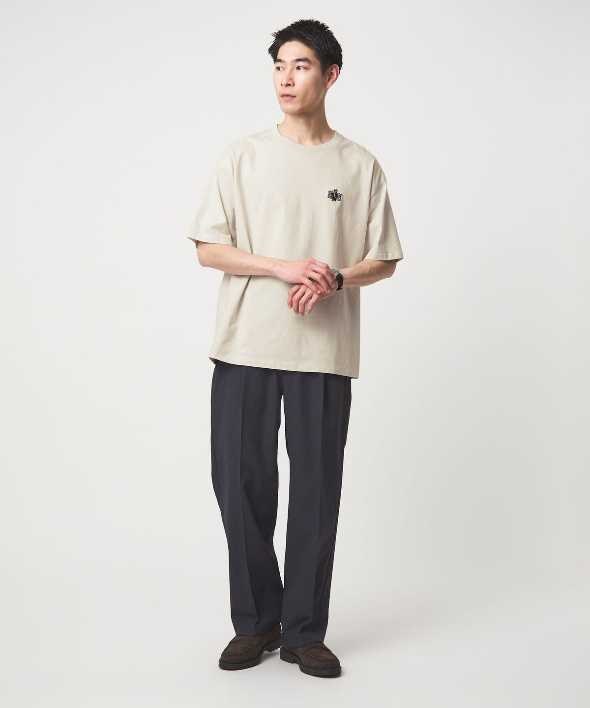 【定制】＜ROSTER BEAR＞GLR 刺绣标志短袖T恤