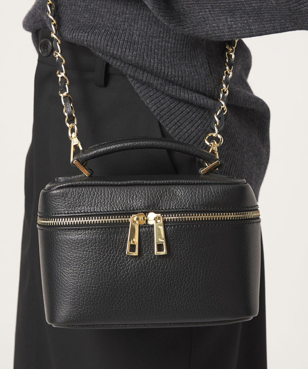 <PRATO MADE IN ITALY> Vanity Bag