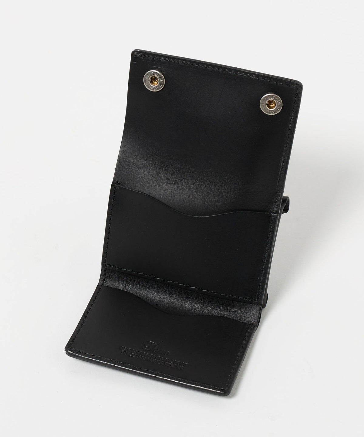 <Dono> Leather Tri-Fold Wallet