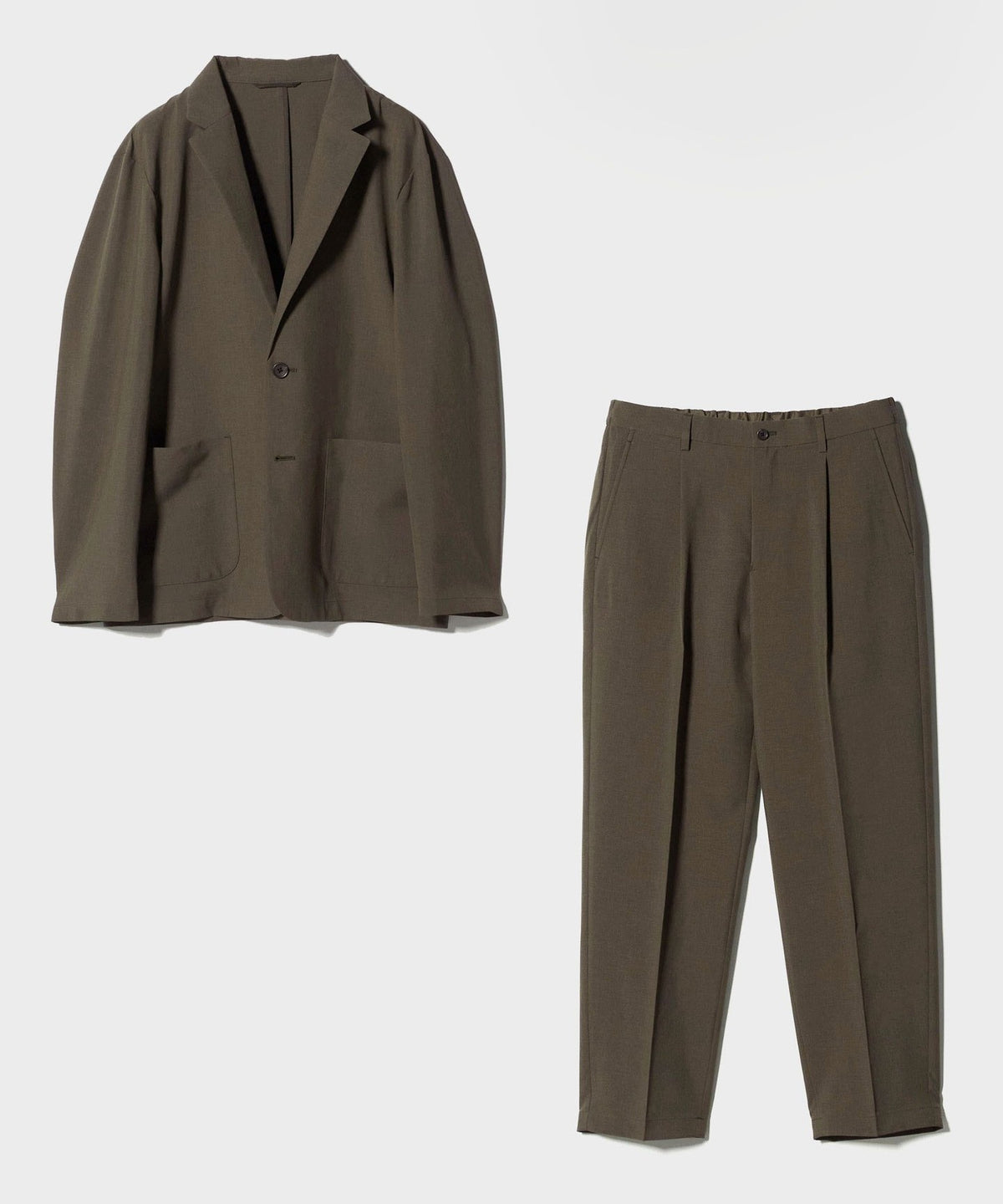 WEB Exclusive: <JUST fit> Dry Polyester Relaxed Set-up -Moisture-wicking & Quick-drying-