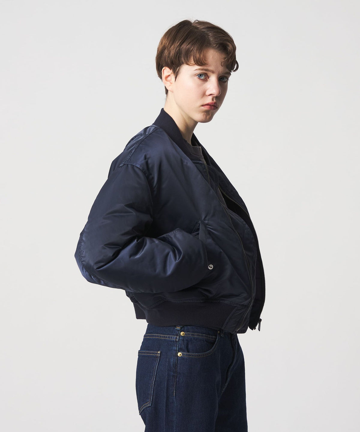 <6(ROKU)> Nylon Twill MA-1 Blouson 26SS
