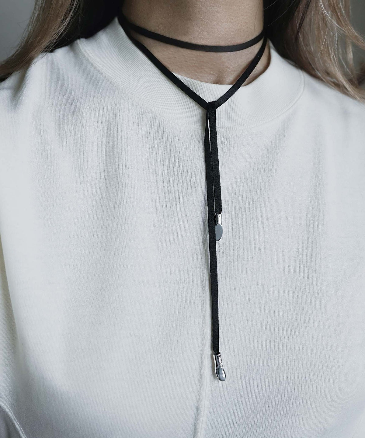 ＜in mood＞SILK HEARTGEM CHOKER हार