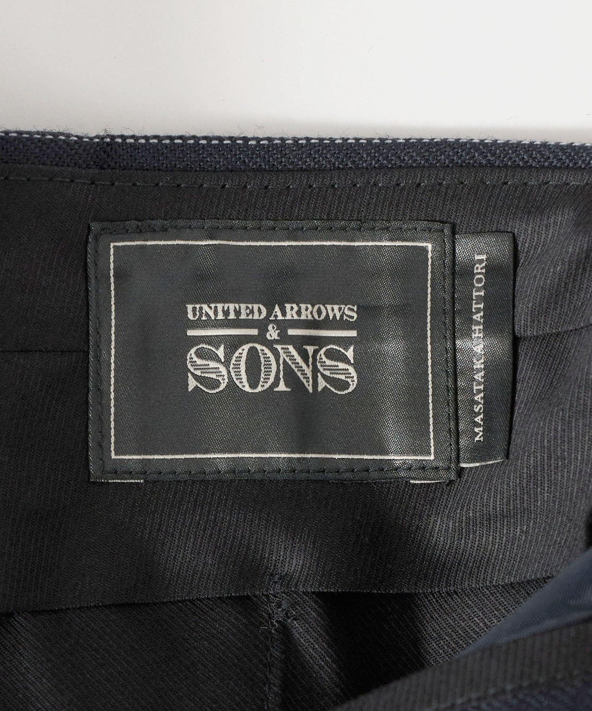 ＜UNITED ARROWS & SONS by MASATAKA HATTORI＞ REGULAR 1P TROUSERS/西裤