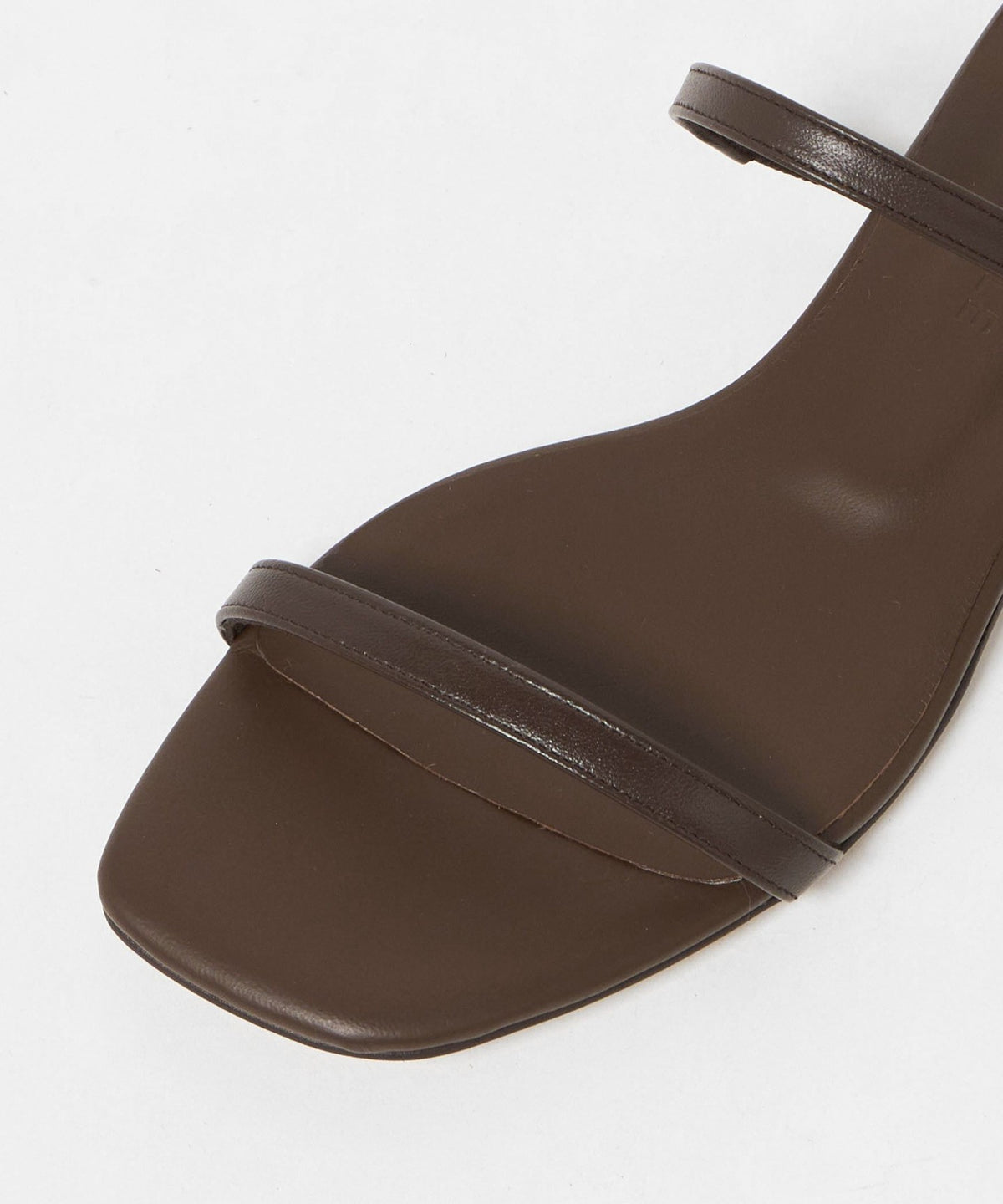 Fine Two-Strap Mule Sandals 15↑