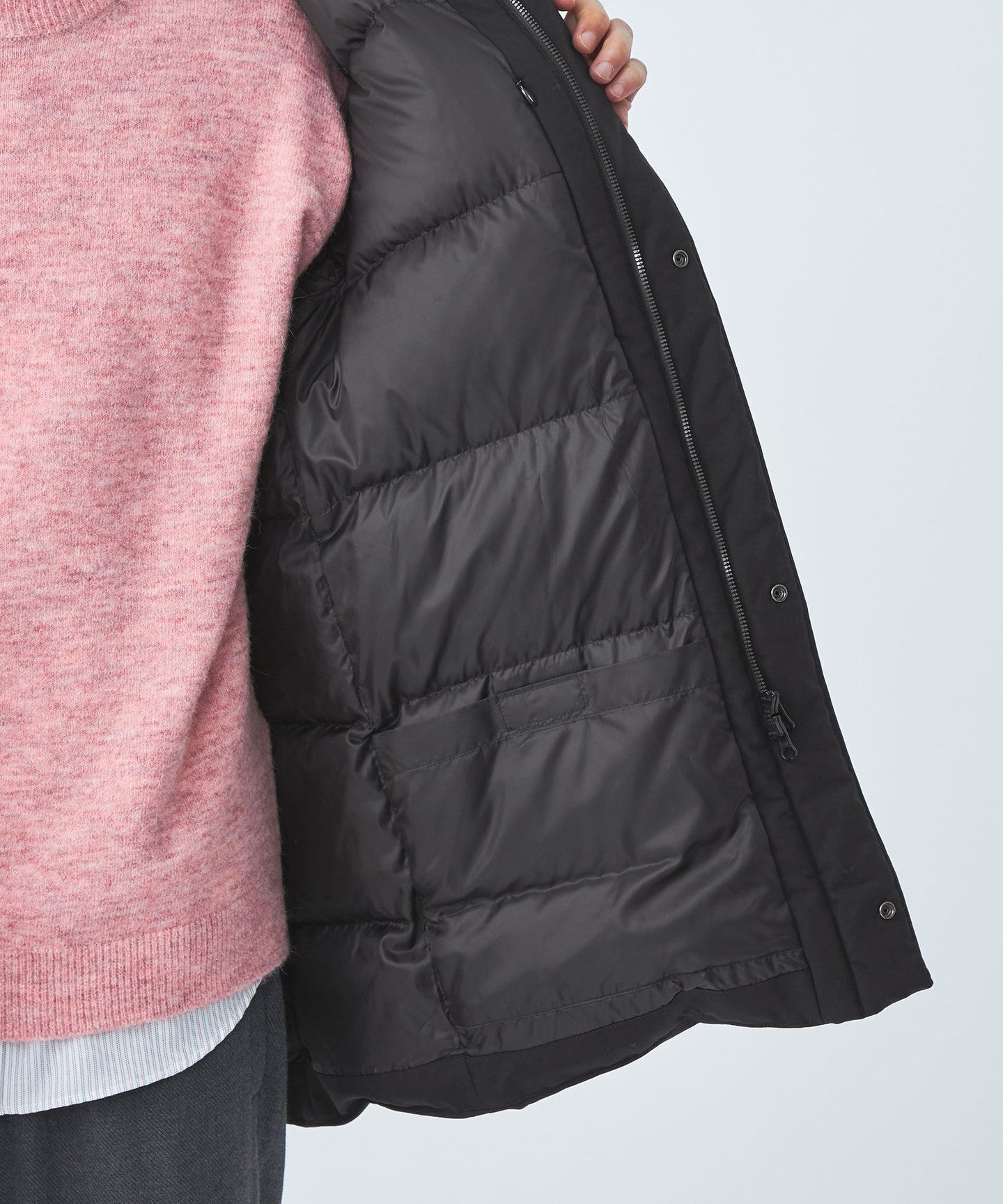 T/W Hood DownCOAT -Water Repellent Water - - UNITED ARROWS