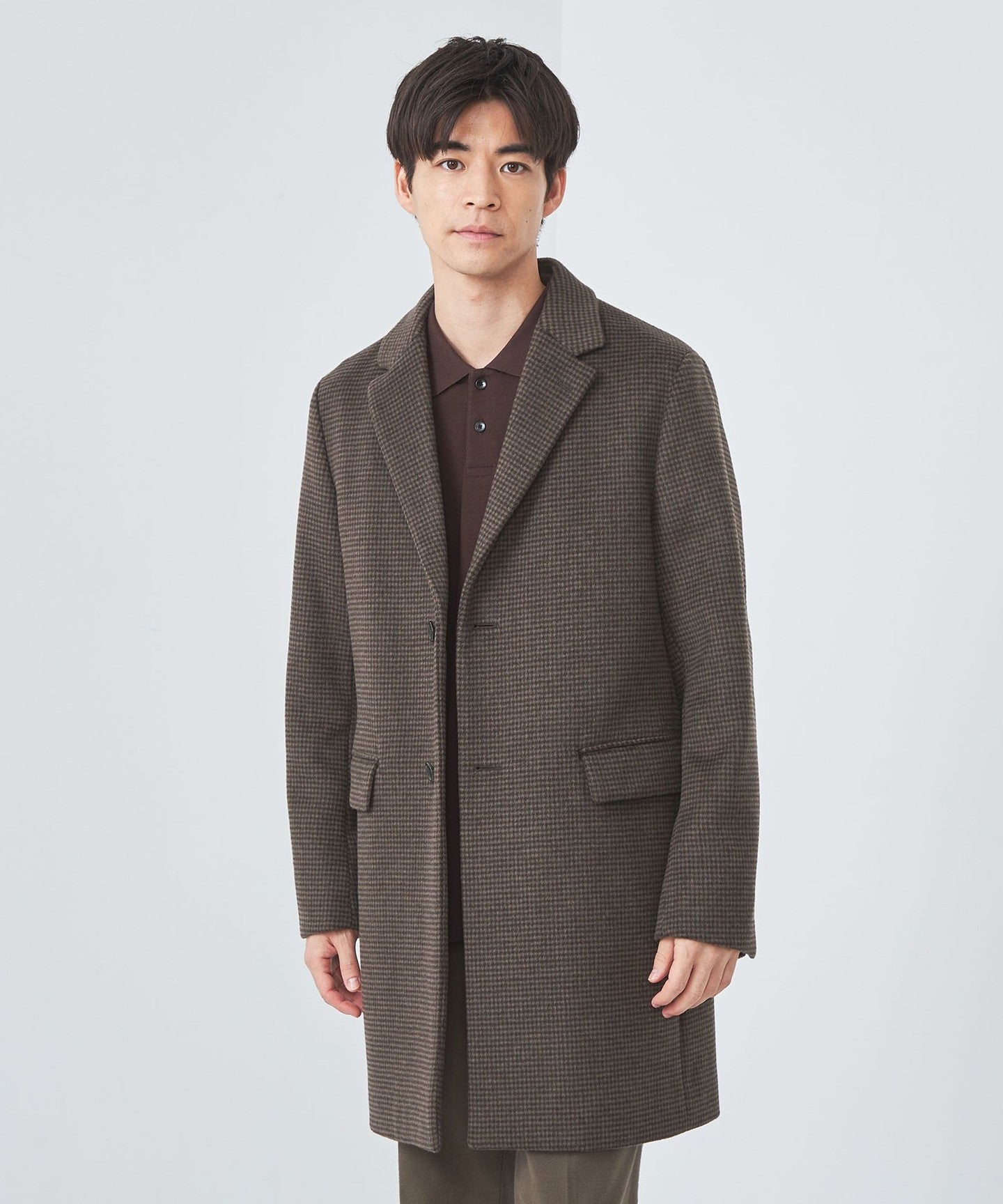 UNITED ARROWS & SONS【PE CHESTER COAT】 S100 Beaver Chester COAT - UNITED ARROWS